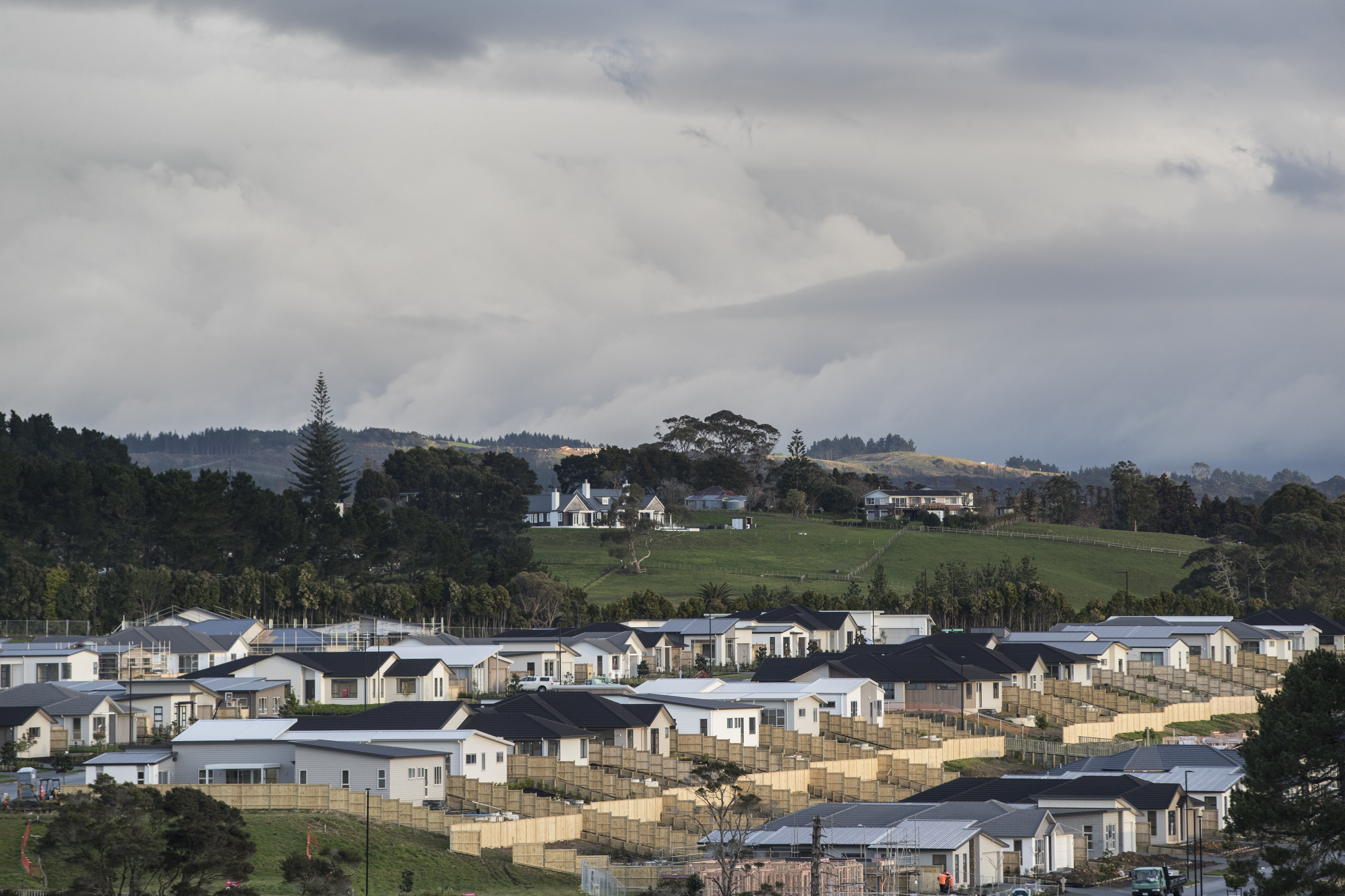 Housing and property development in Beachlands in 2017. Photo /Peter Meecham

