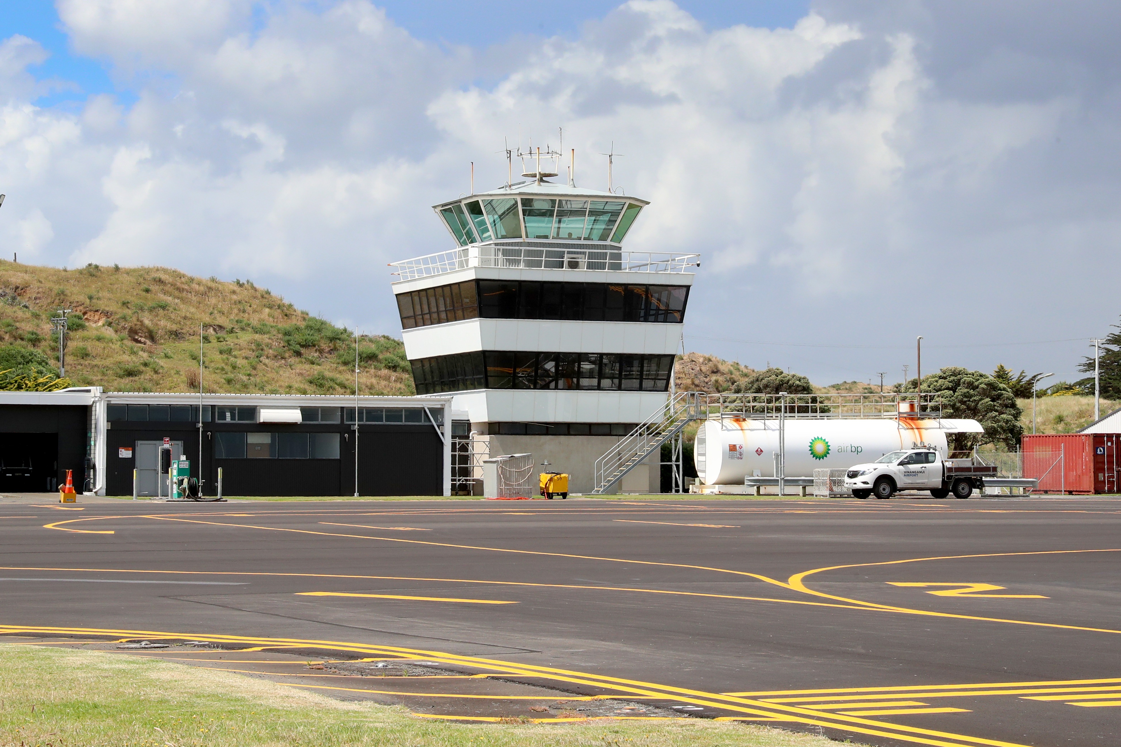 The rising cost of bitumen forced the council to put all its funding into resealing the airport's runway. Photo / Bevan Conley
