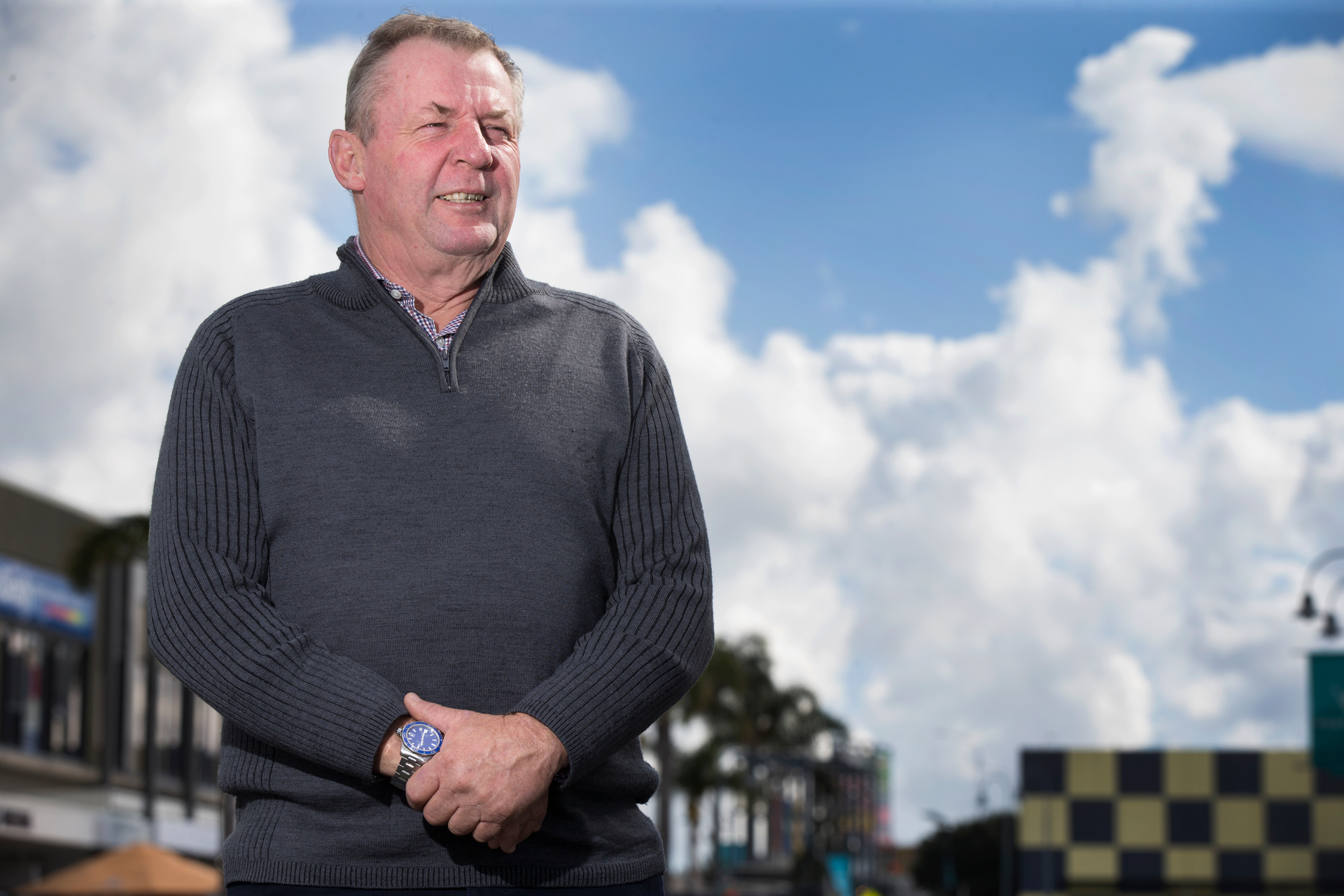 Mark Gunton of NZ Retail Property Group at Westgate in 2017. Photo/ Nick Reed