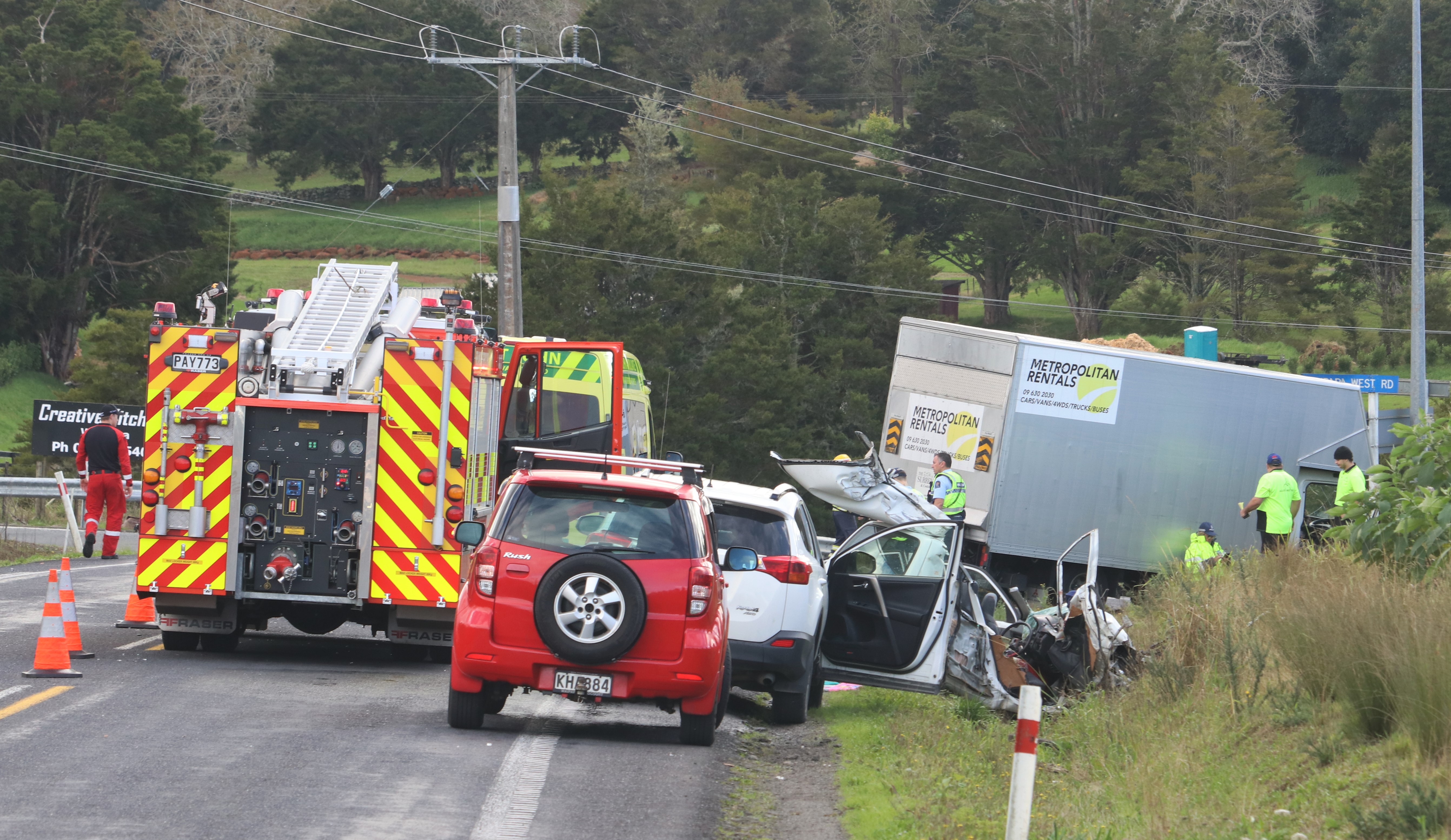 ACCIDENT SCENES 60 - Waihola Highway