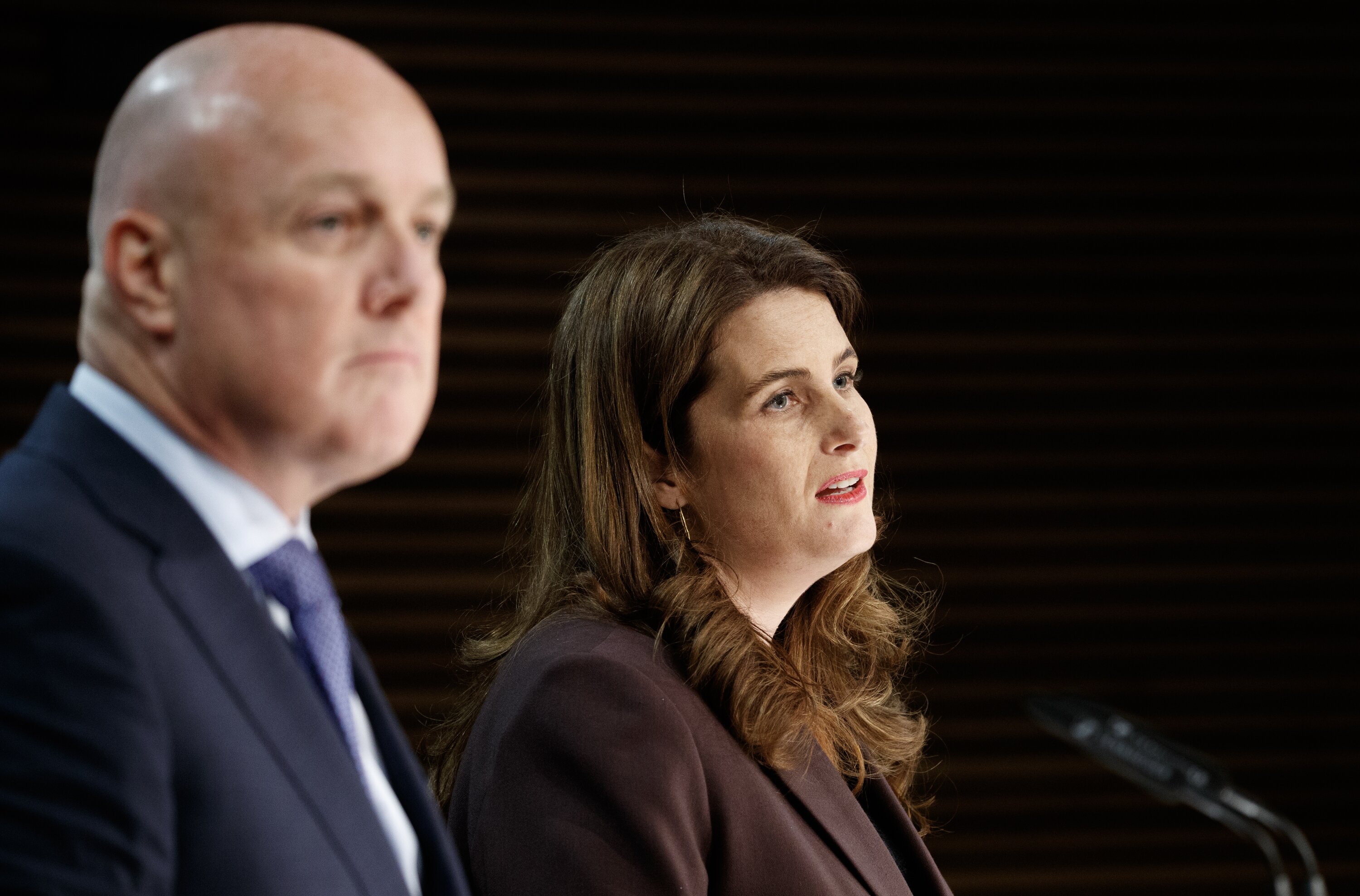 Finance Minister Nicola Willis said a resilient ferry service should not be an open chequebook paid for by the taxpayer. Photo / Mark Mitchell
