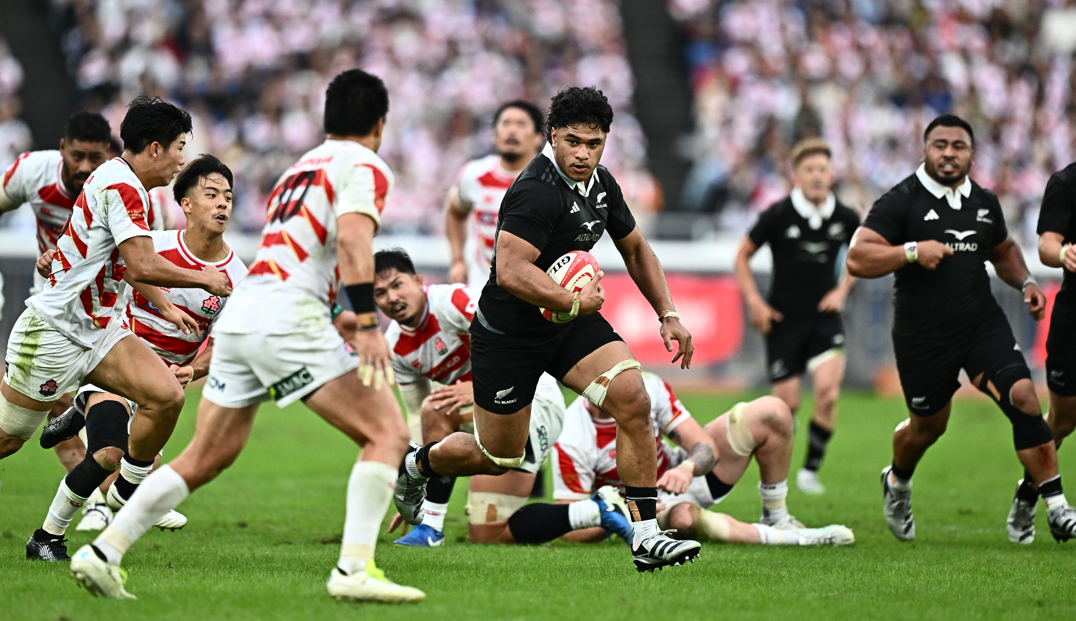 Wallace Sititi was a breakthrough star for the All Blacks last year. Photo / Photosport