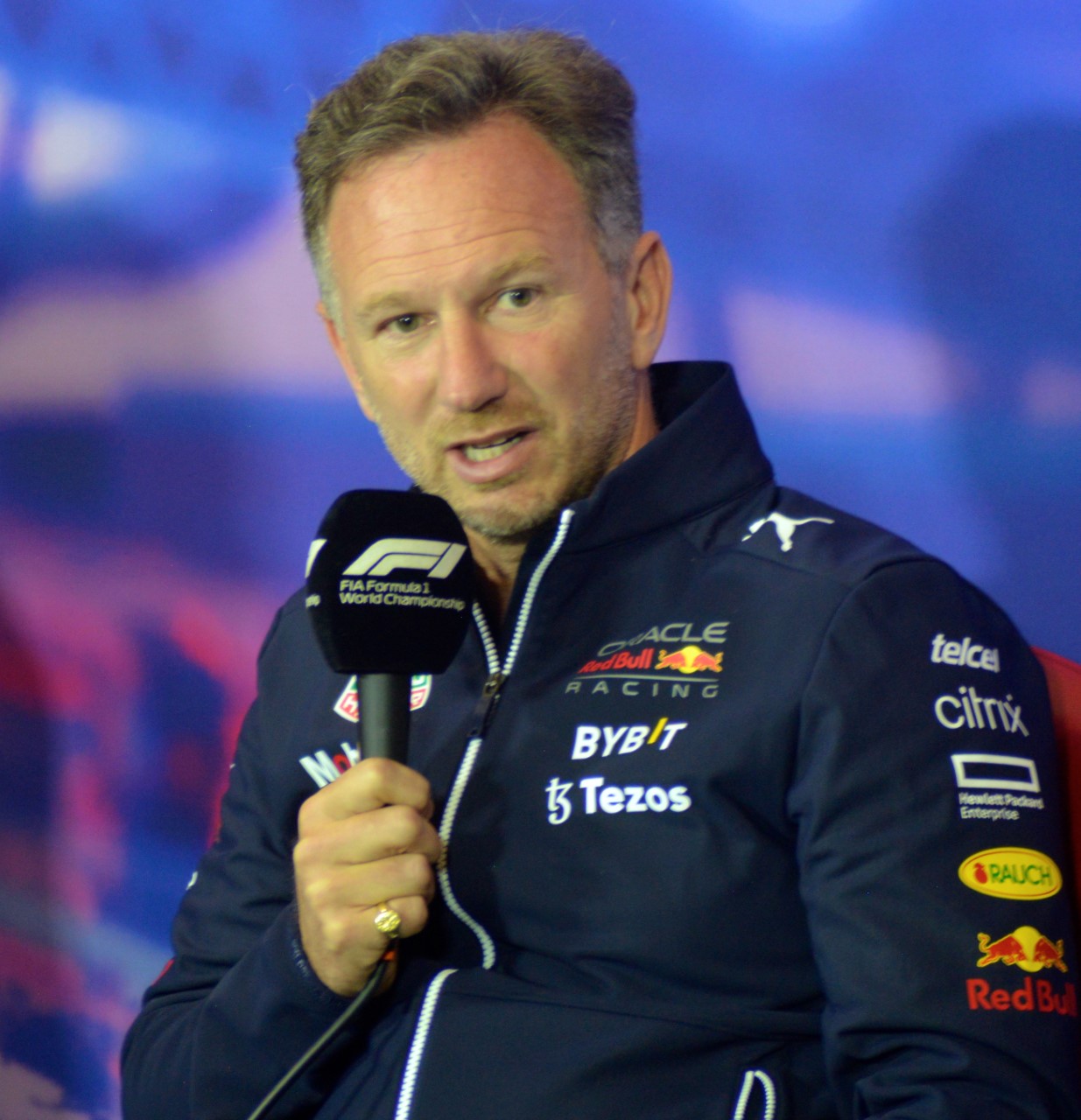 Red Bull team principal Christian Horner has been under pressure. Photo / Photosport