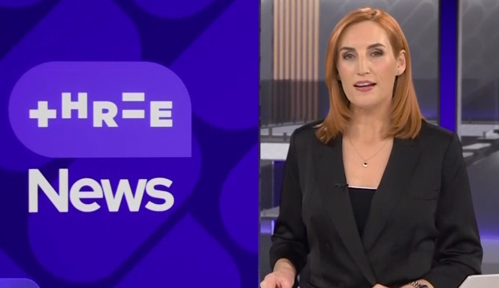 Samantha Hayes hosts the Three News bulletin on weeknights.