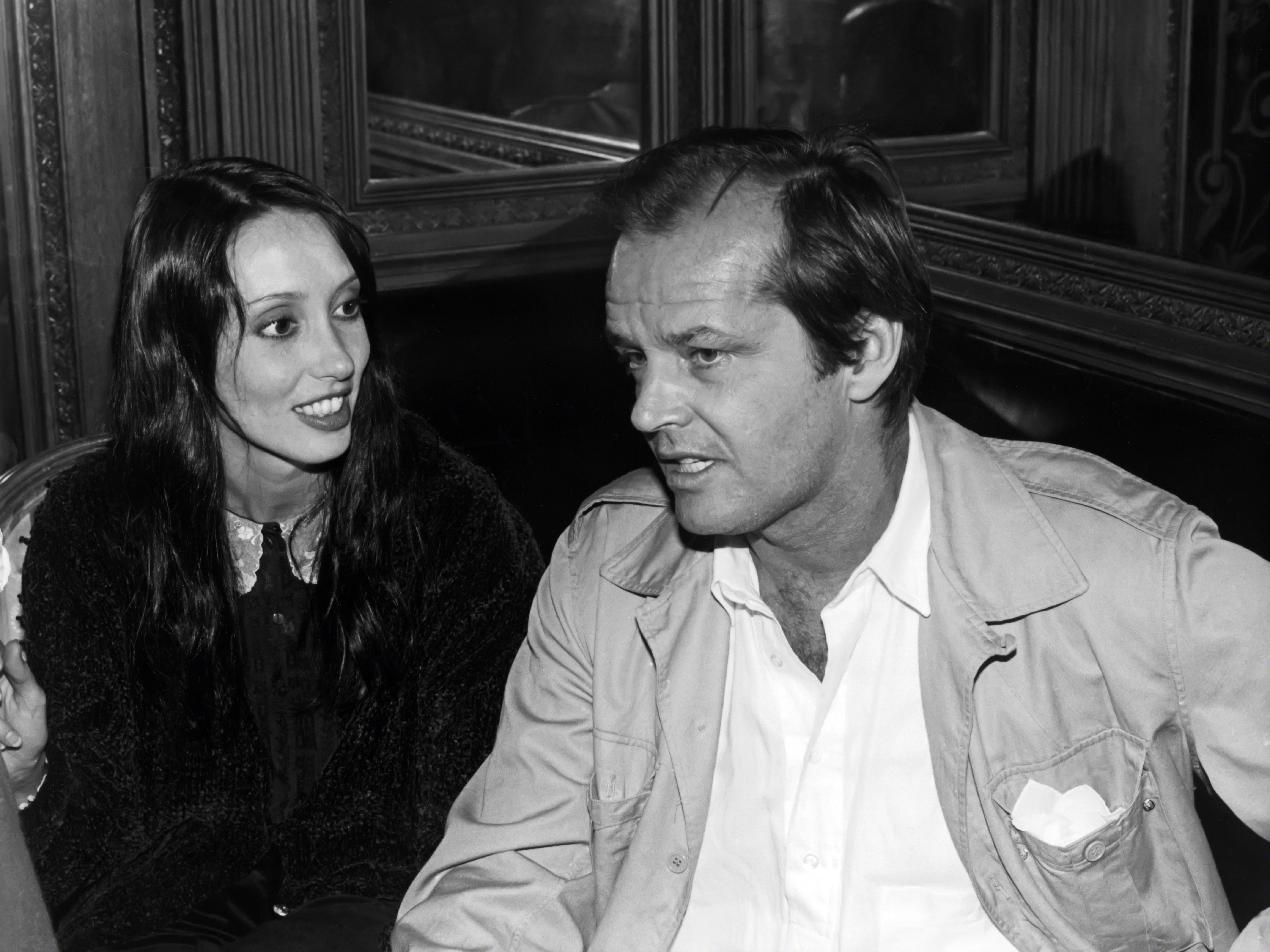 Shelley Duvall and Jack Nicholson circa 1980 in New York City. Photo / Getty 