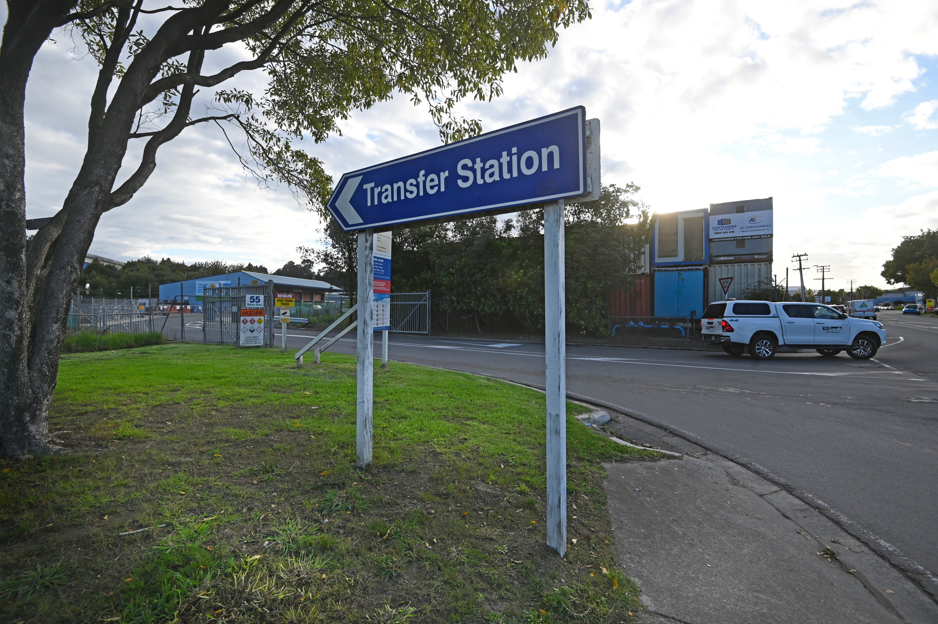 Maleme Street Transfer Station will close to the public later this year. Photo / George Novak