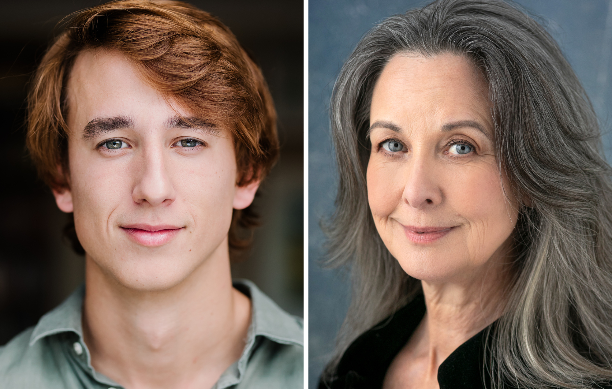NZ acting son and mother duo Zac O'Meagher (left) and Theresa Healey (right).