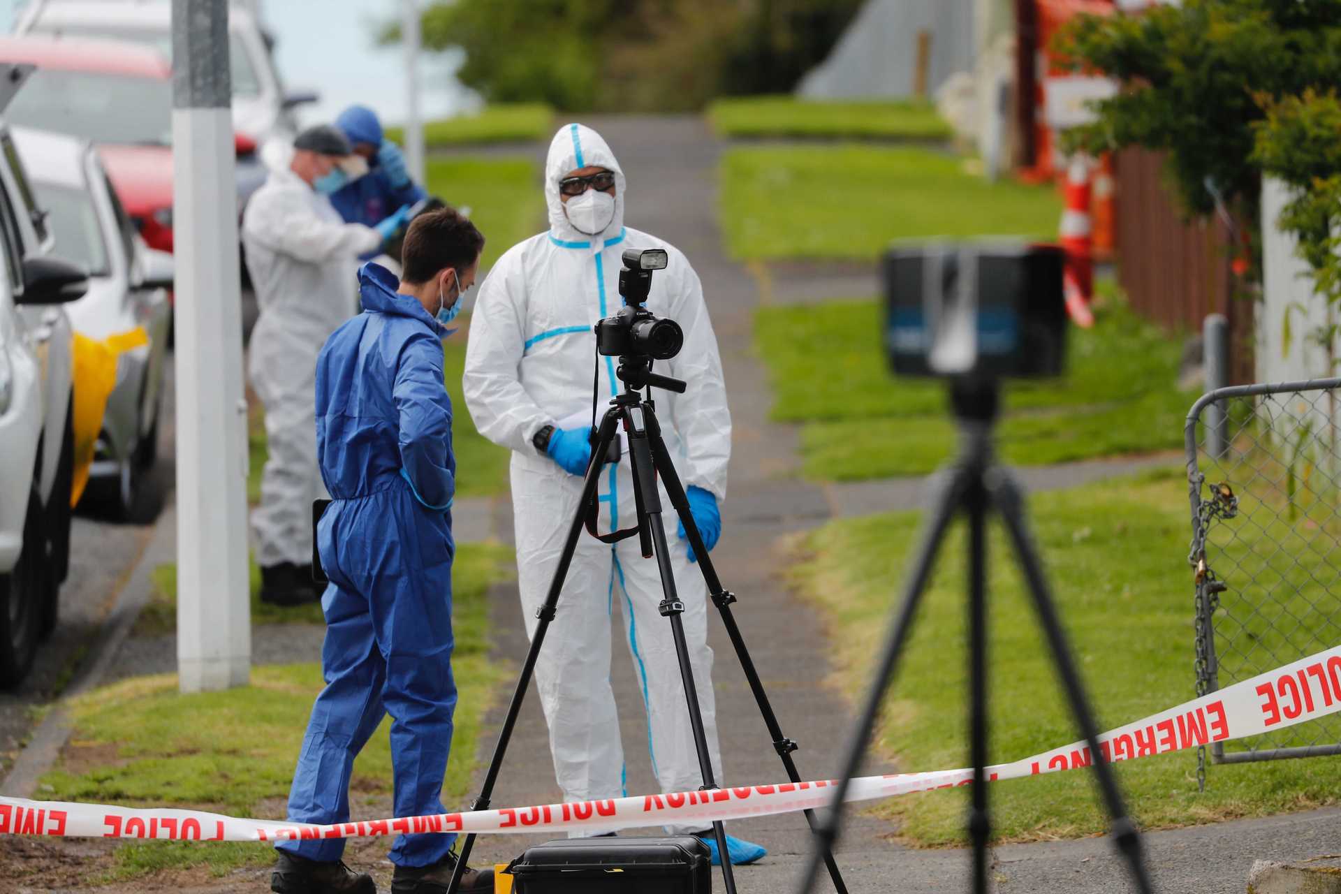 A scene examination was carried out at the Yates Rd property on November 4. Photo / Dean Purcell