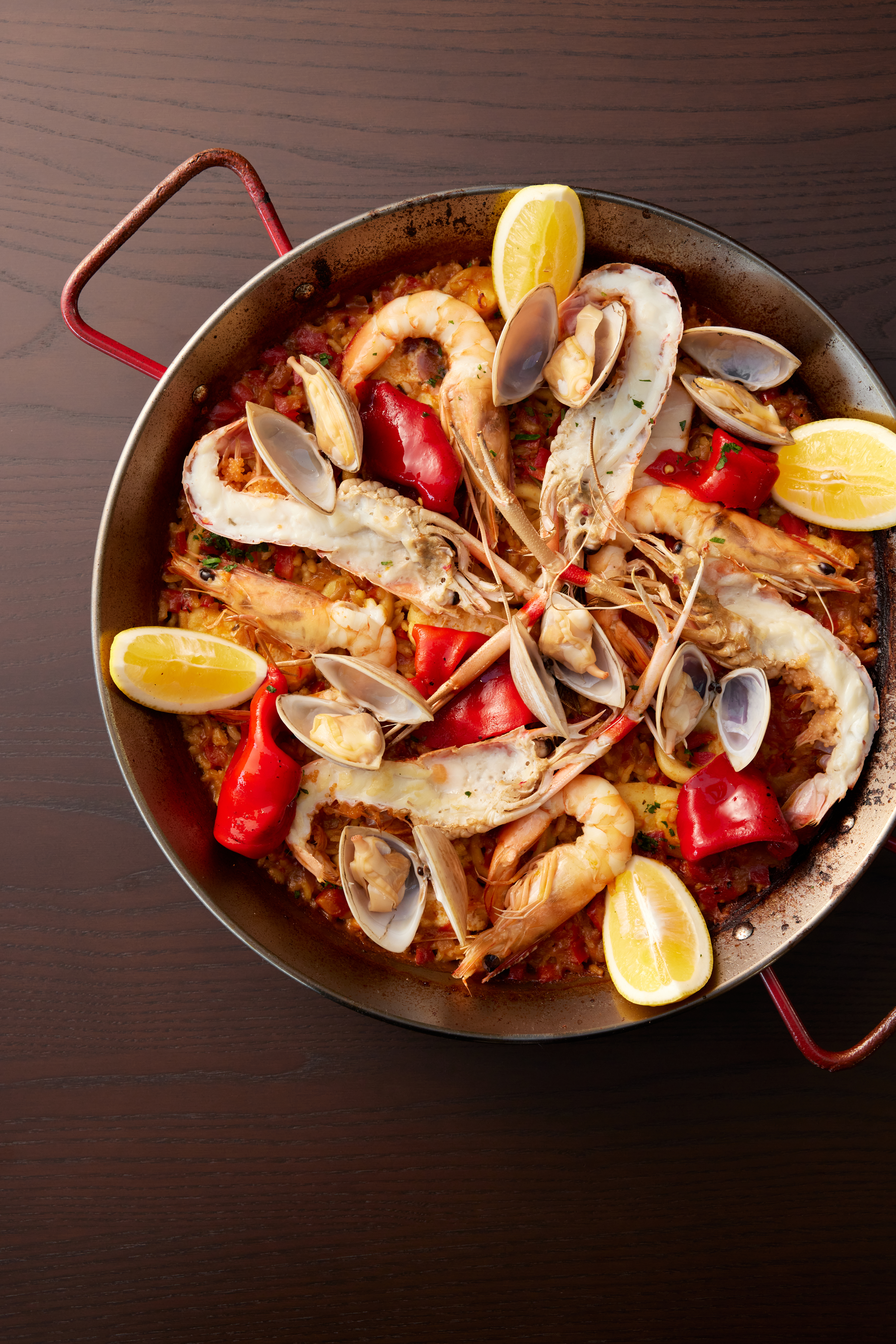 MoVida's seafood-filled paella. Photo / Supplied