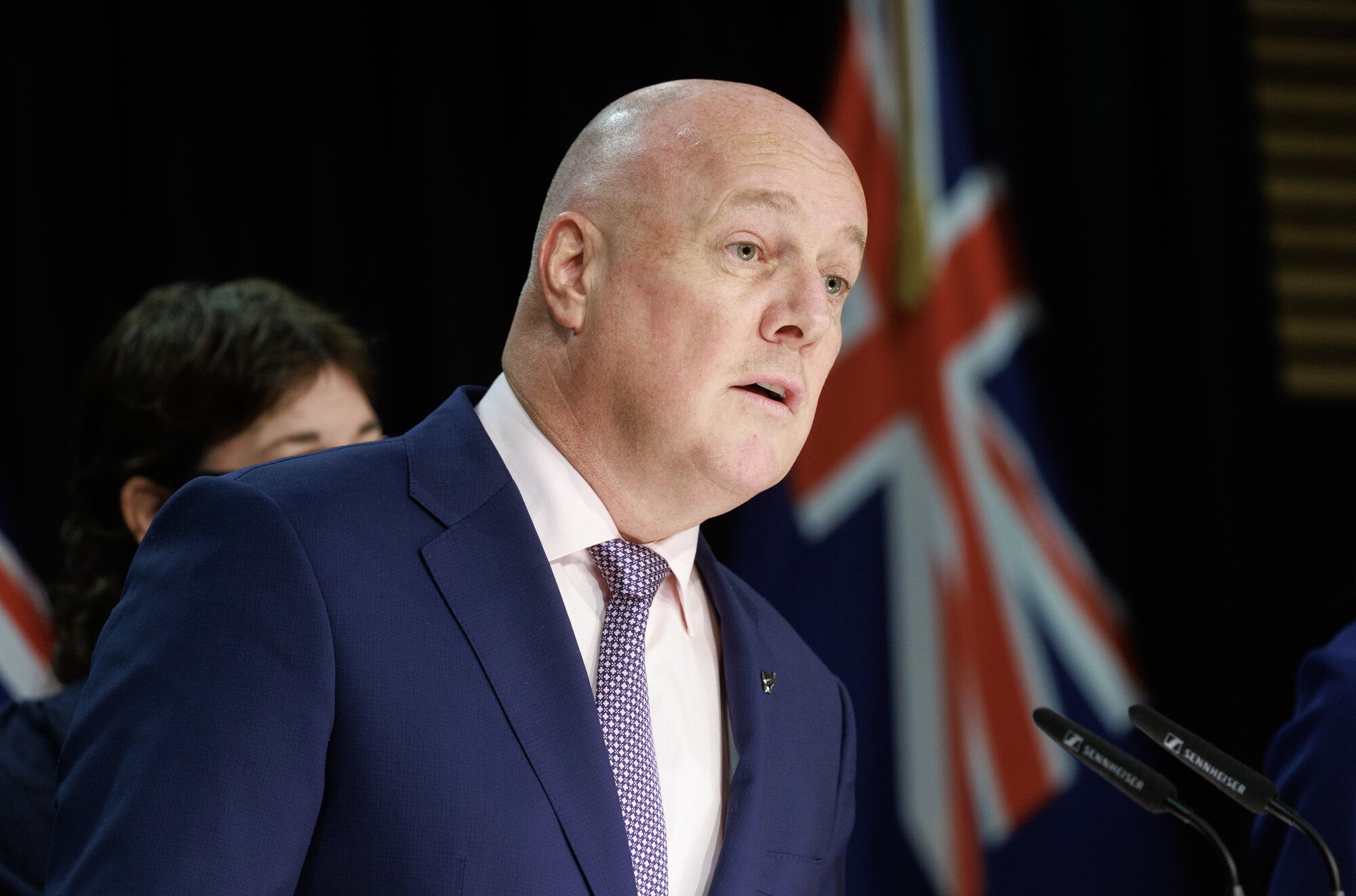 The Prime Minister attempted to hose down talk that a framework was soon to be signed. Photo / Mark Mitchell