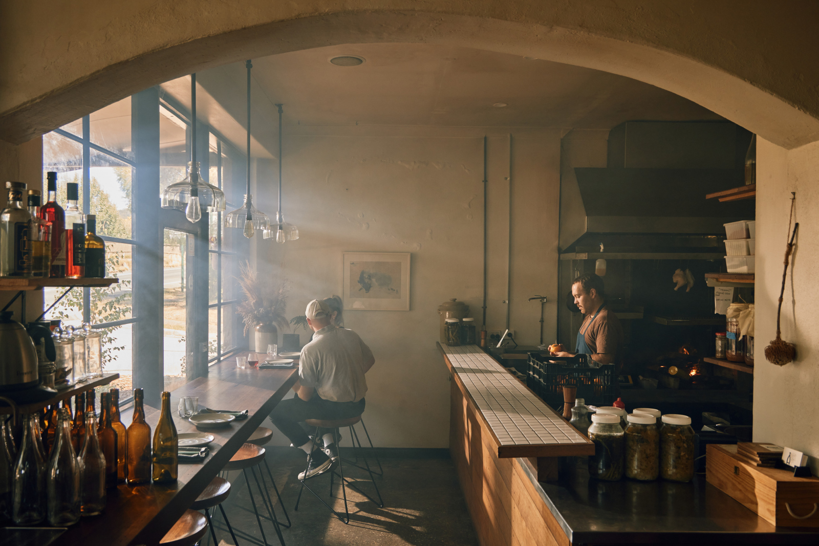 The Summertown Aristologist, named after the area of Summertown, serves low-intervention natural wines and a weekly-changing menu. Photo / @The.summertown.aristologist