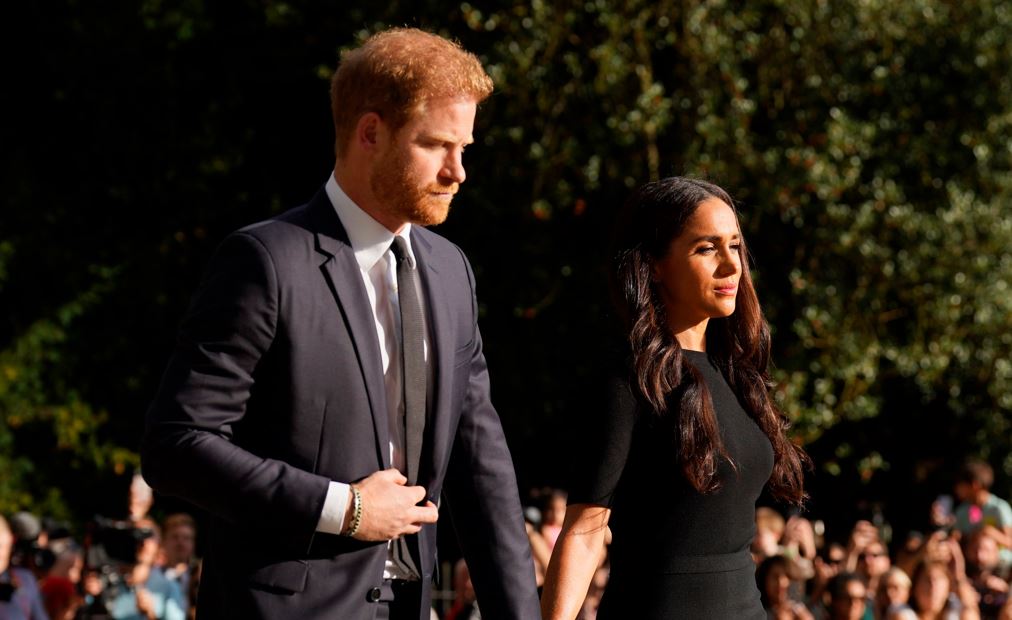 Spotify and the Duke and Duchess of Sussex reportedly came to a mutual decision. Photo / AP
