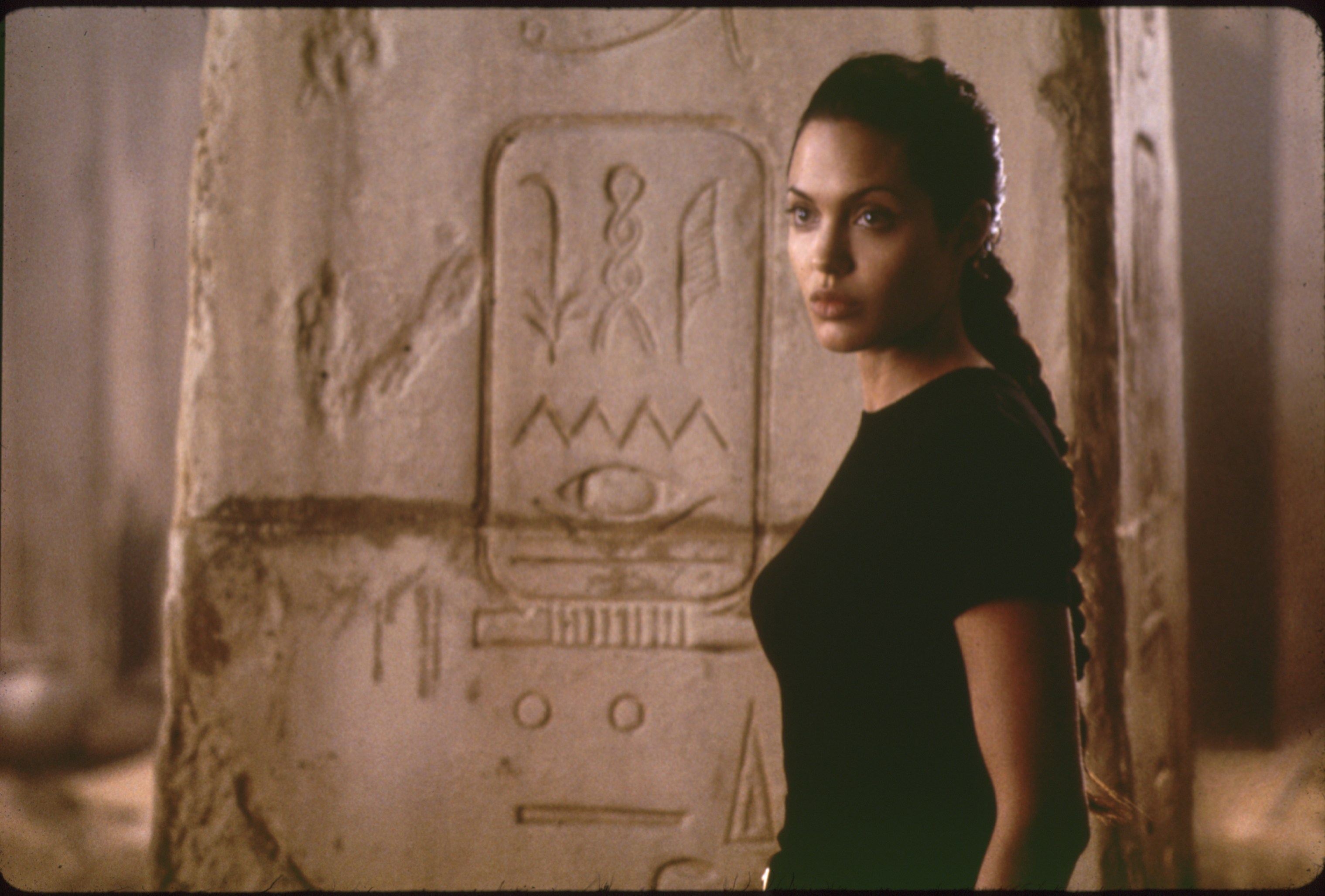 Angelina Jolie in 2001′s Lara Croft: Tomb Raider.