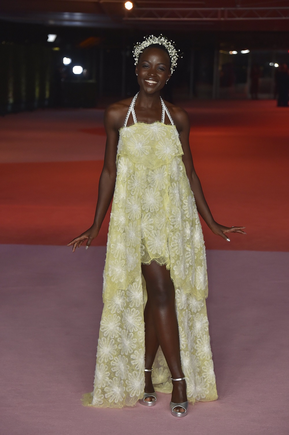 Lupita Nyong'o attends the third annual Academy Museum gala in Los Angeles. Photo / AP
