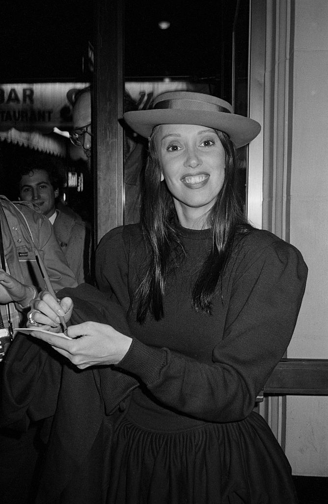Shelley Duvall signing autographs, circa 1970, in New York. Photo / Getty Images