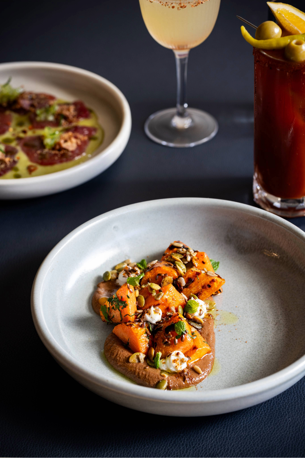 Go large on the vegetable dishes, they're treated like stars. Photo / Babiche Martens