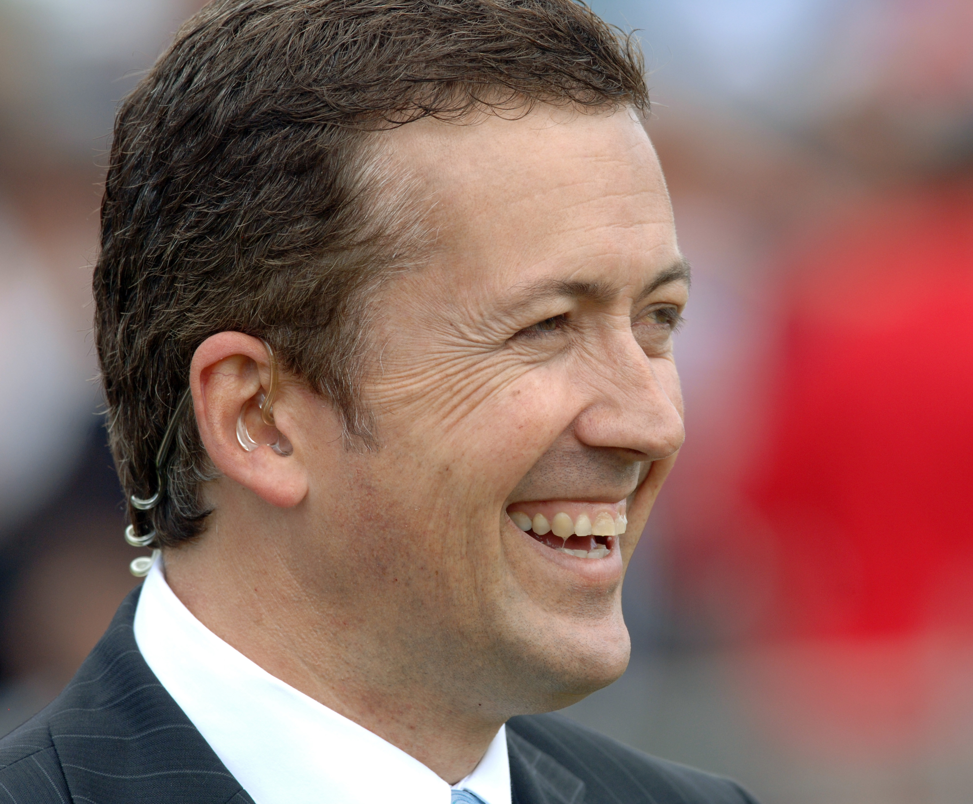 Sports commentator Stephen McIvor.
