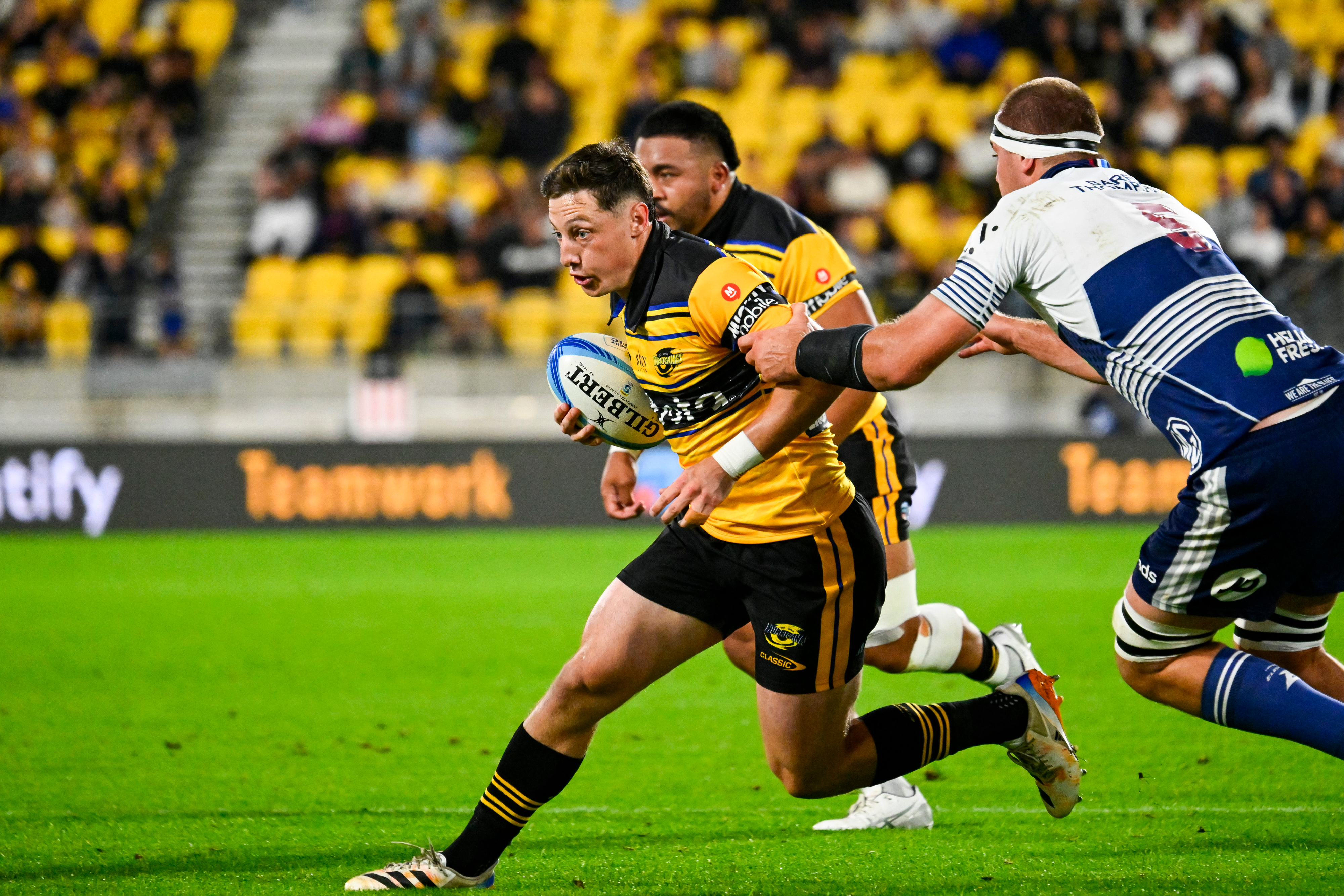 Cam Roigard in action against the Blues. Photo / Photosport