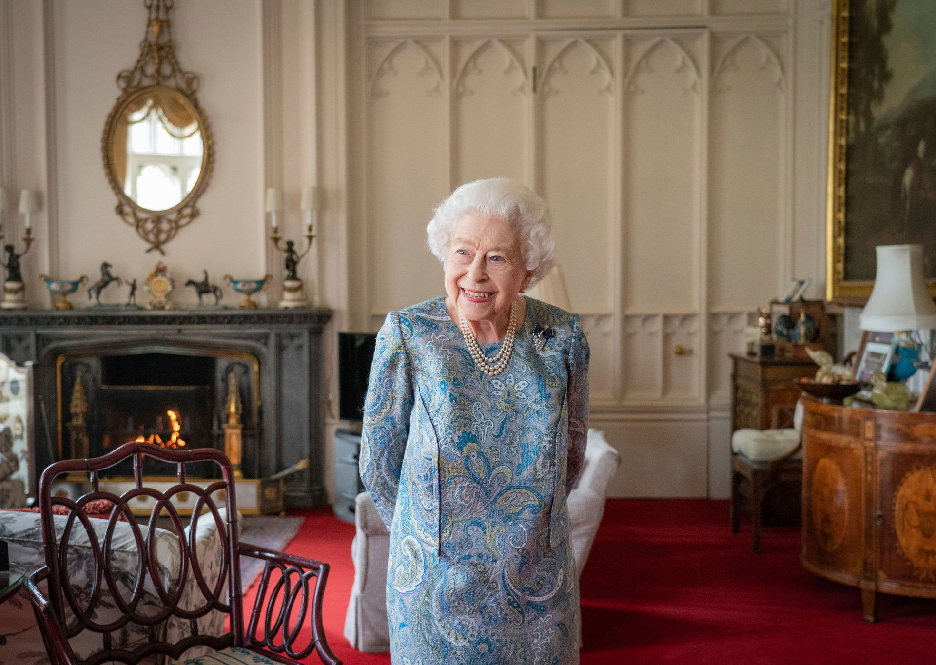 Queen Elizabeth II has been forced to miss a string of traditional engagements over recent weeks as preparations continue for her Platinum Jubilee celebration. Photo / Dominic Lipinski, Pool via AP