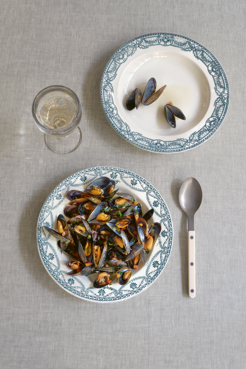 Moules marinières is a classic French dish. Photo / Marie-Pierre Morel