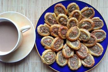 Zaatar and feta pinwheels-image