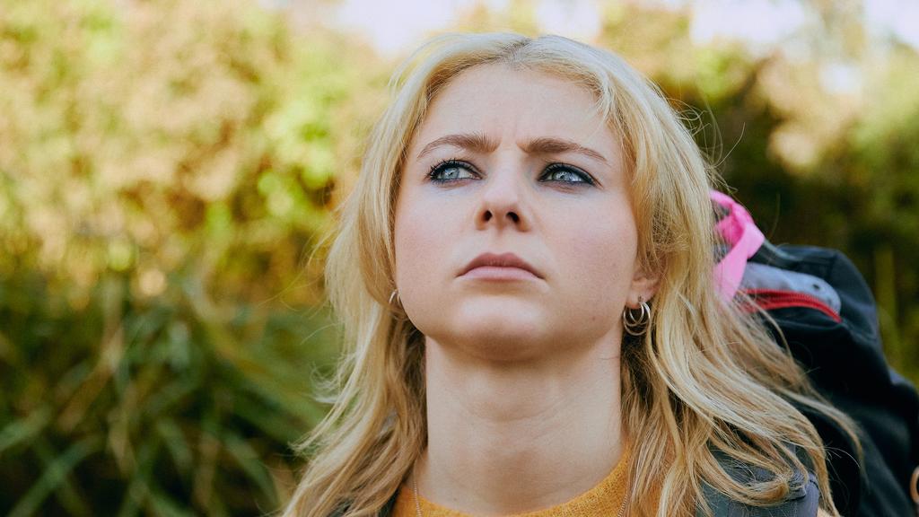 Kiwi actress Thomasin McKenzie in 'Totally Completely Fine.' Photo / Stan