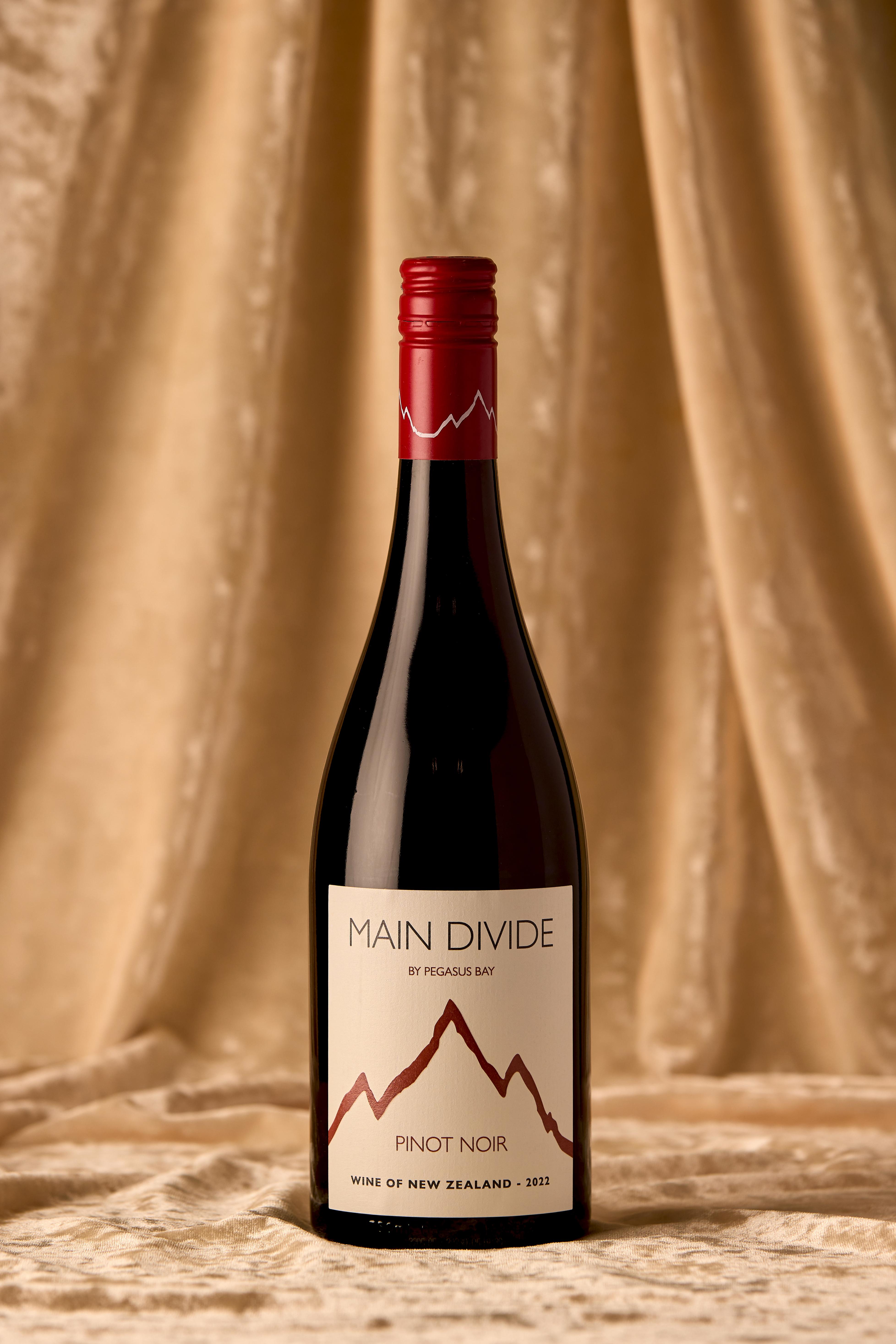 Main Divide Waipara Valley Pinot Noir 2022. Photo / Babiche Martens