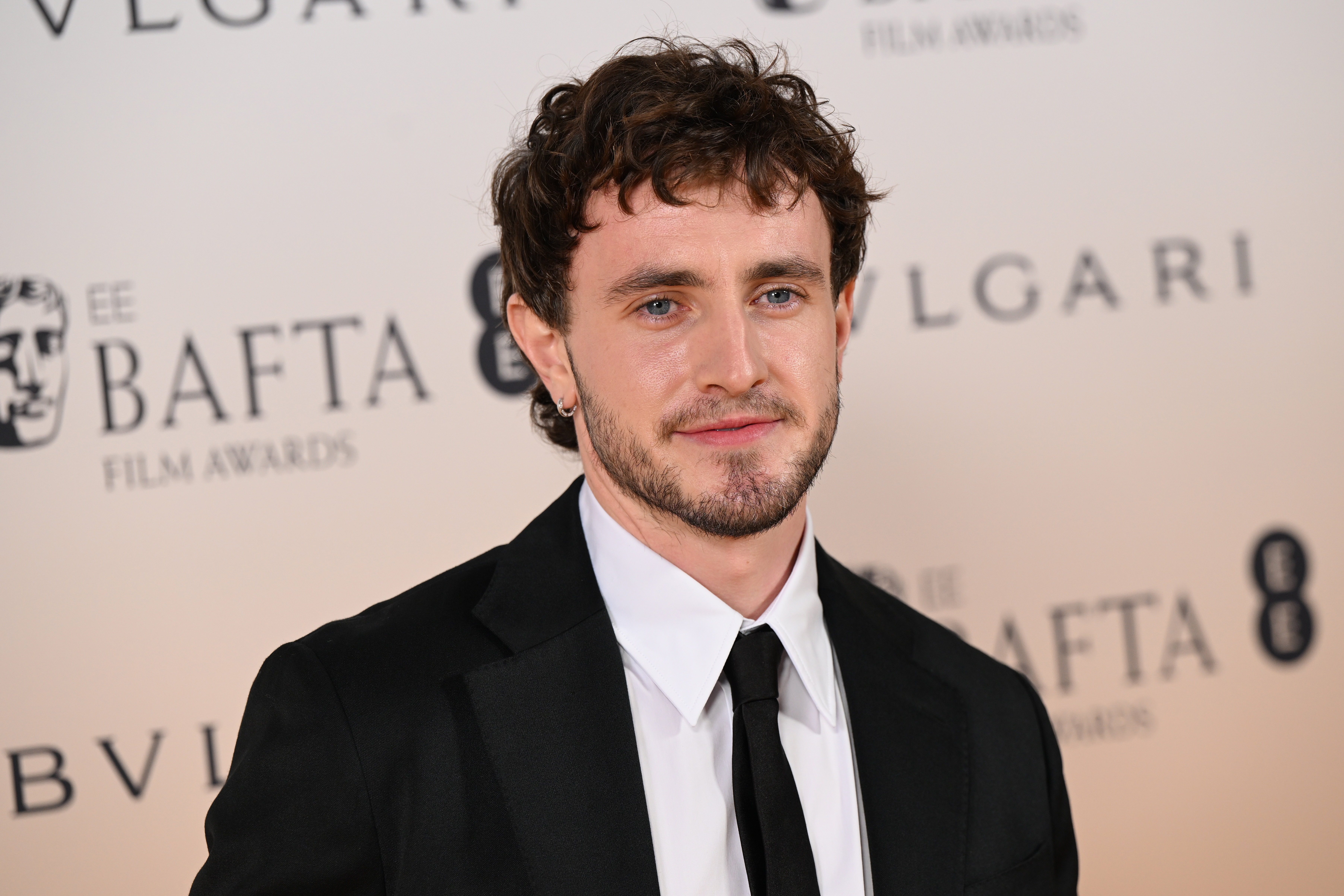 Paul Mescal attending the Bafta nominees' party at the National Gallery in London in February. Photo / Getty Images