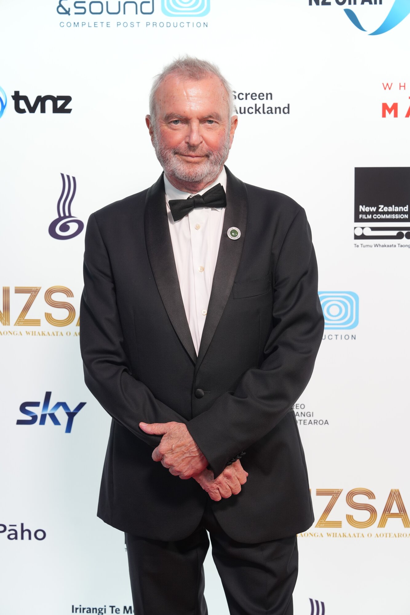 Sir Sam Neill at the 2025 New Zealand Screen Awards in Auckland. Photo / Robert Trathen