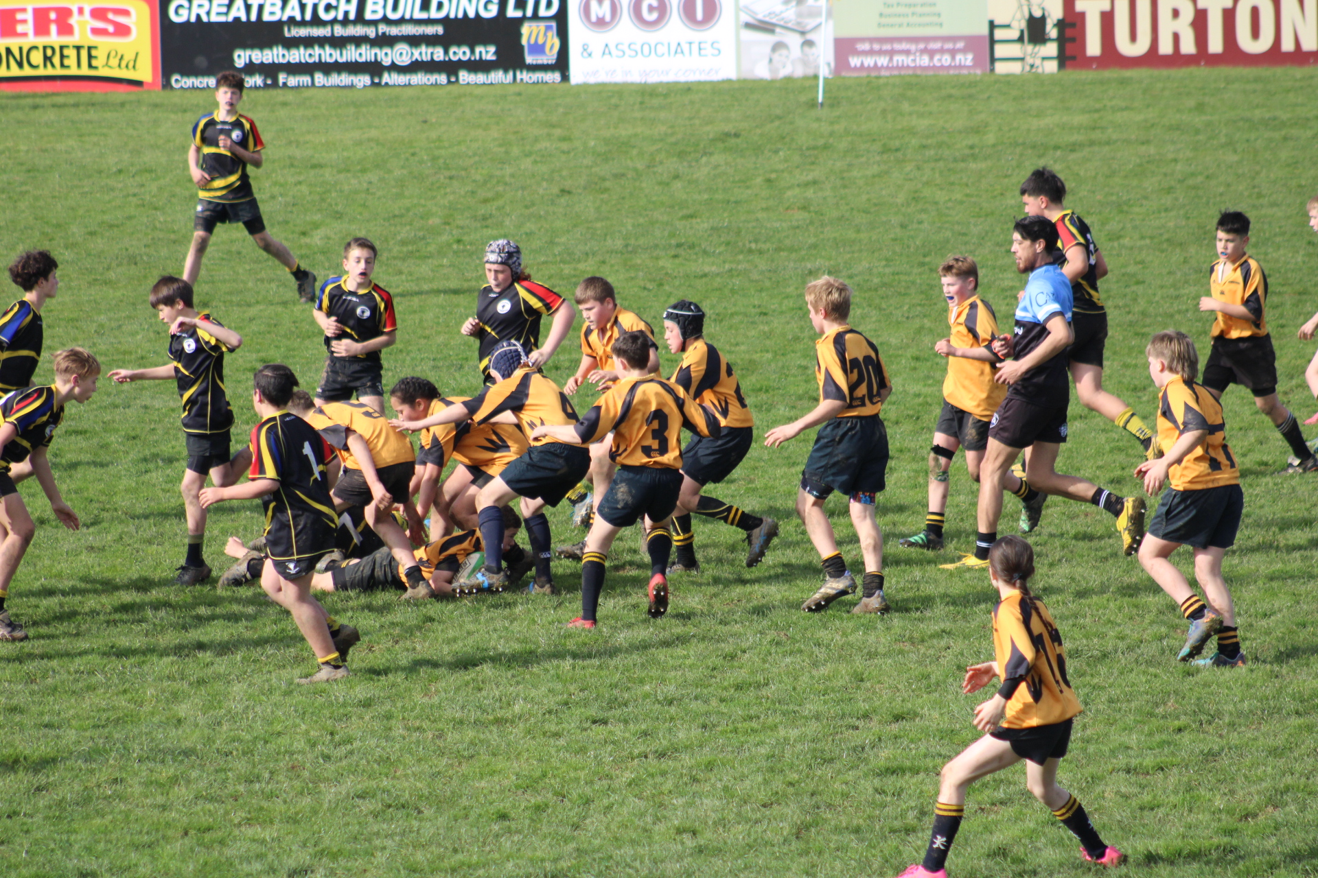 Dannevirke teens battle it out in friendly fixture on rugby field - NZ  Herald