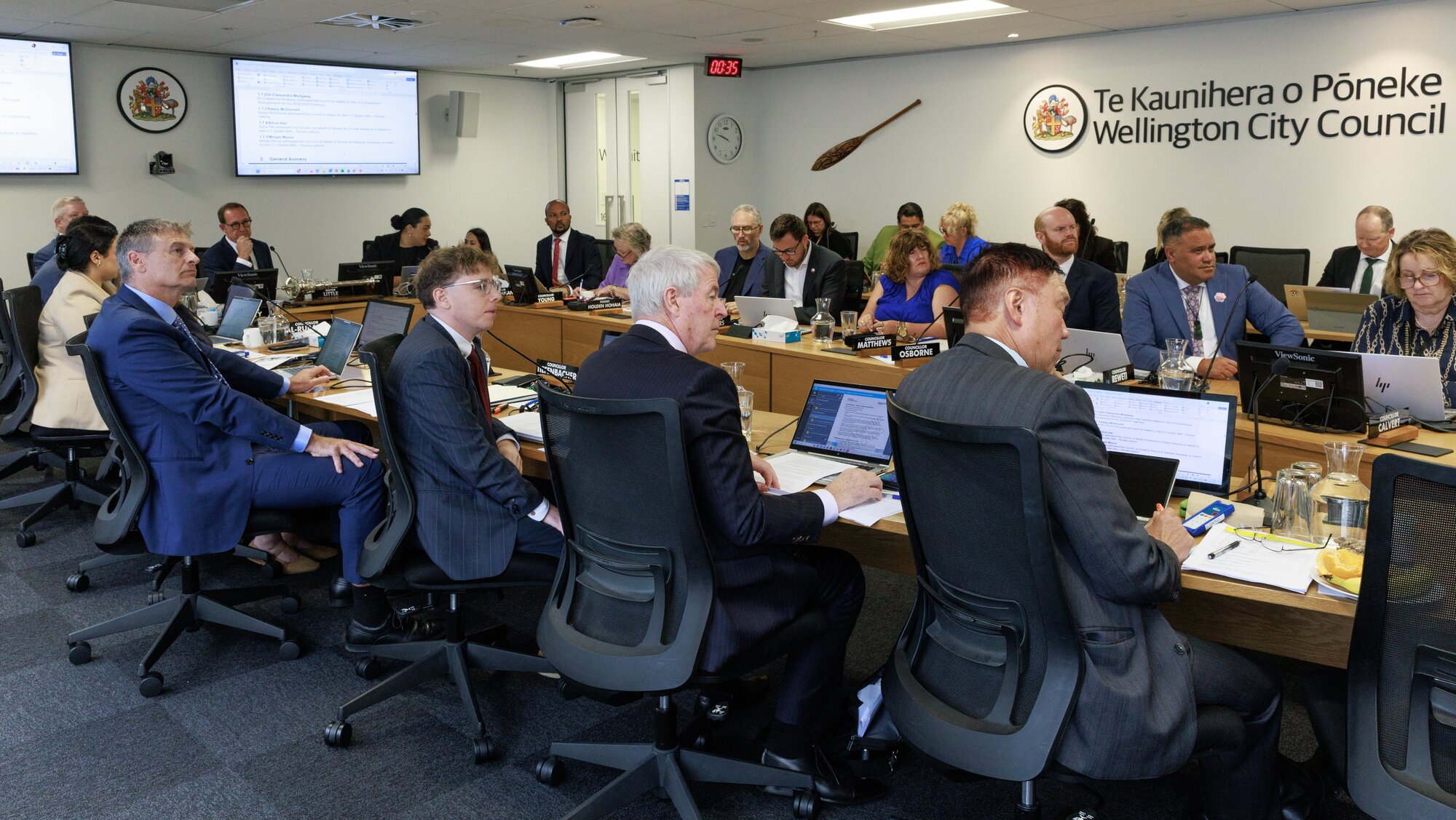 Wellington City Council could be forced to make tens of millions of dollars in cuts to staff and services. Photo / Mark Mitchell
