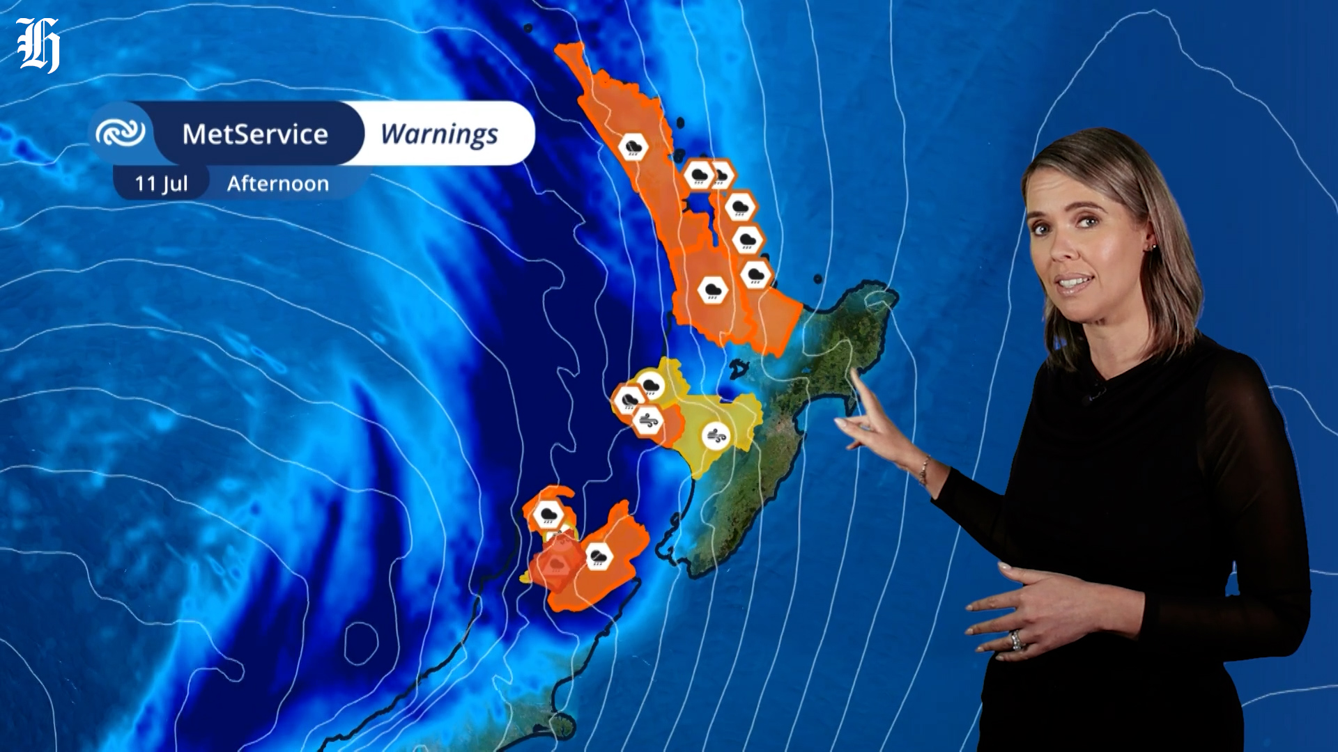 The MetService is set up as a state-owned enterprise and commercial business.