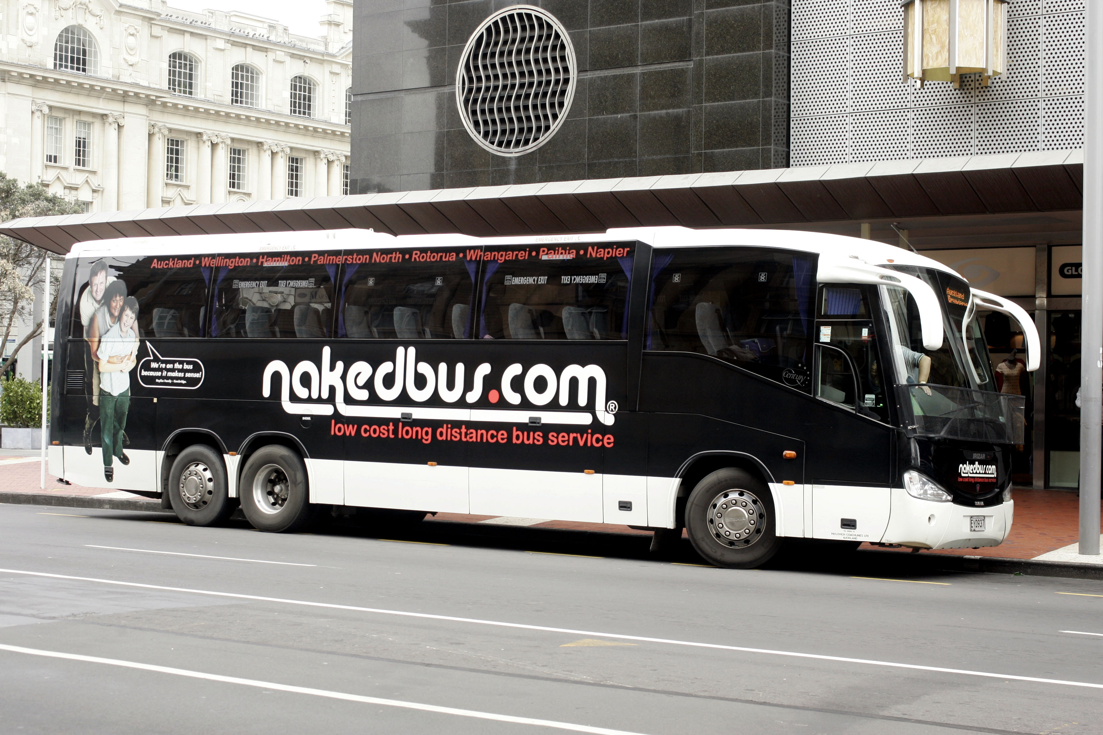 Naked In A Buss Telegraph