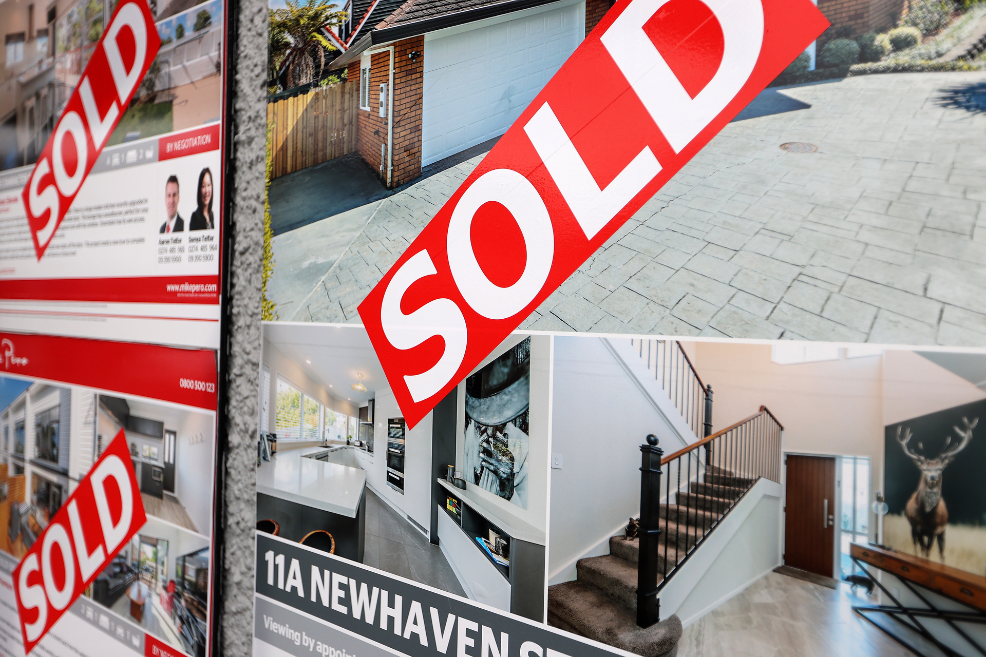 BNZ says a supply overhang is suppressing price rises. Photo / Fiona Goodall