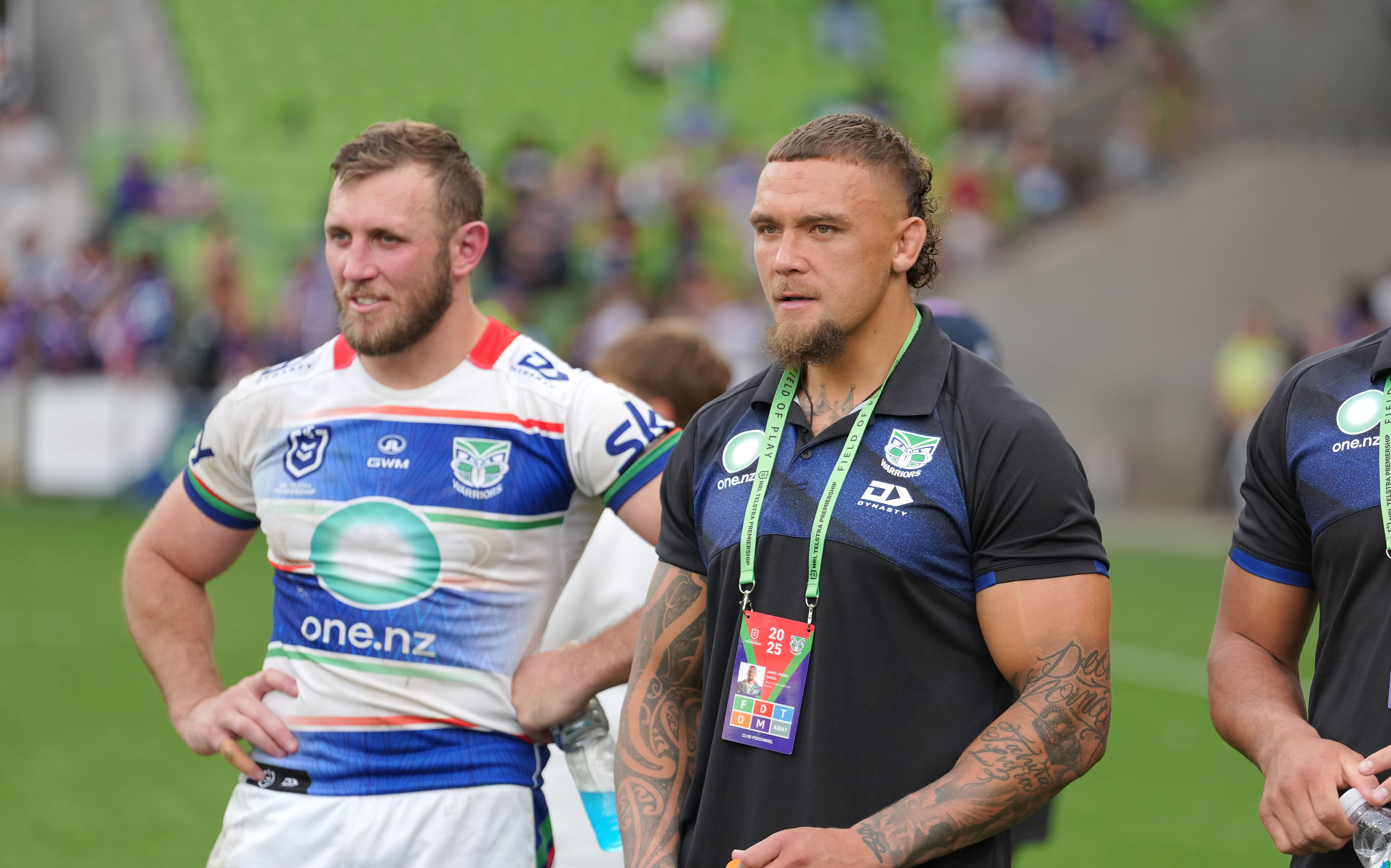 Warriors co-captain James Fisher-Harris. Photo / Photosport.
