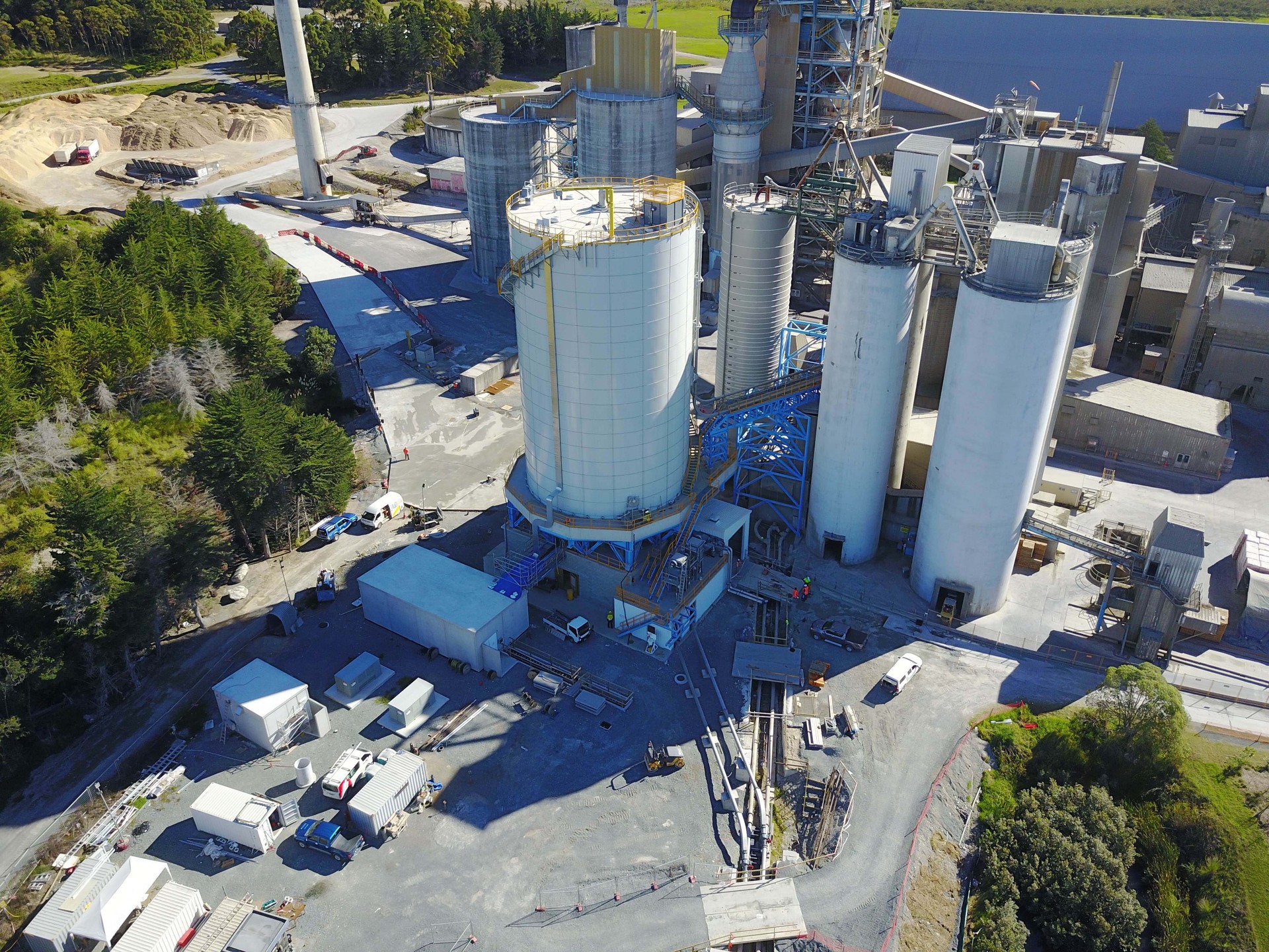 The plant aims to manufacture with net zero emissions by 2050 but will rely on new technology. Photo / GBC WINSTONE