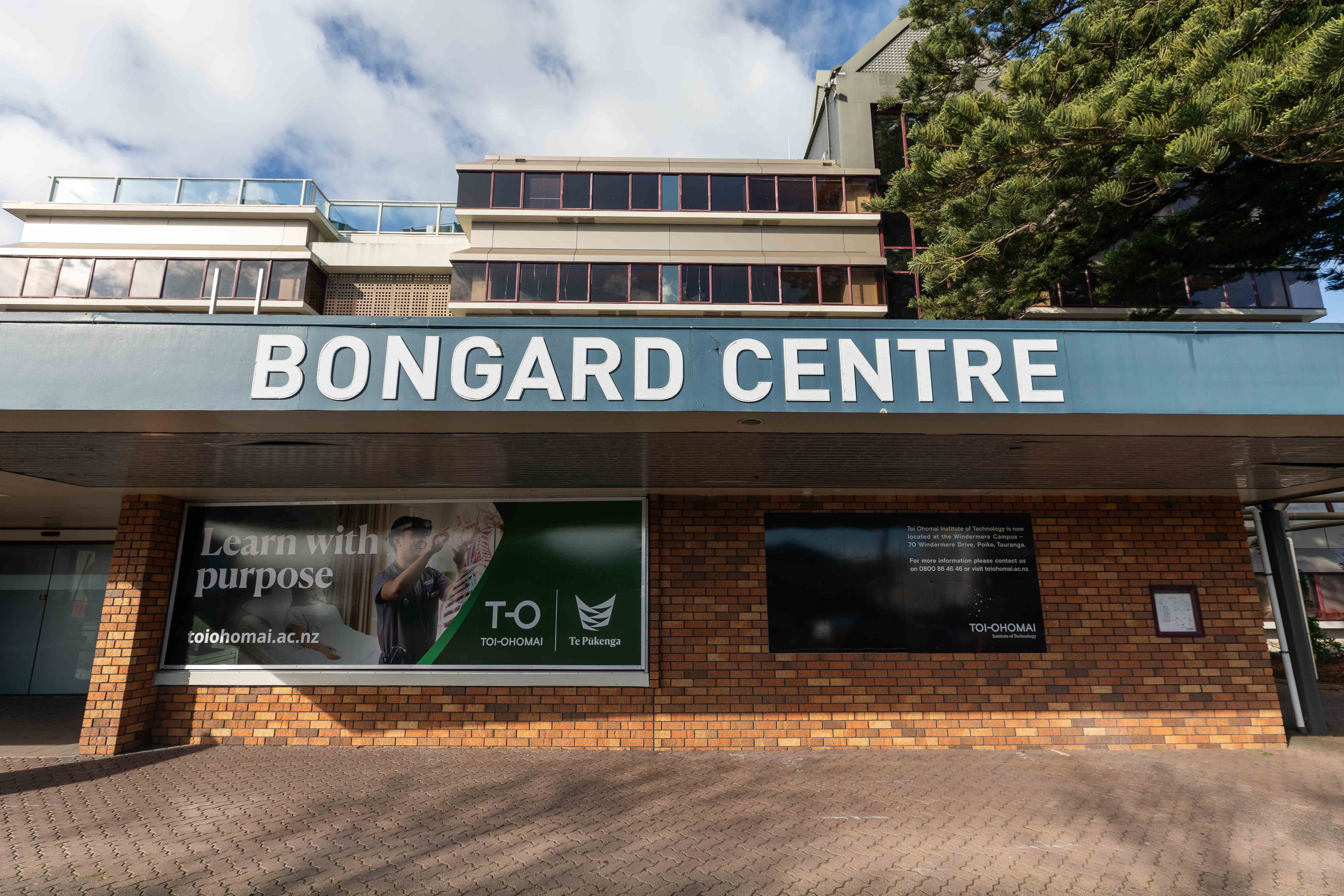 The Bongard Centre on Cameron Road, Tauranga.  Photo / Alex Cairns