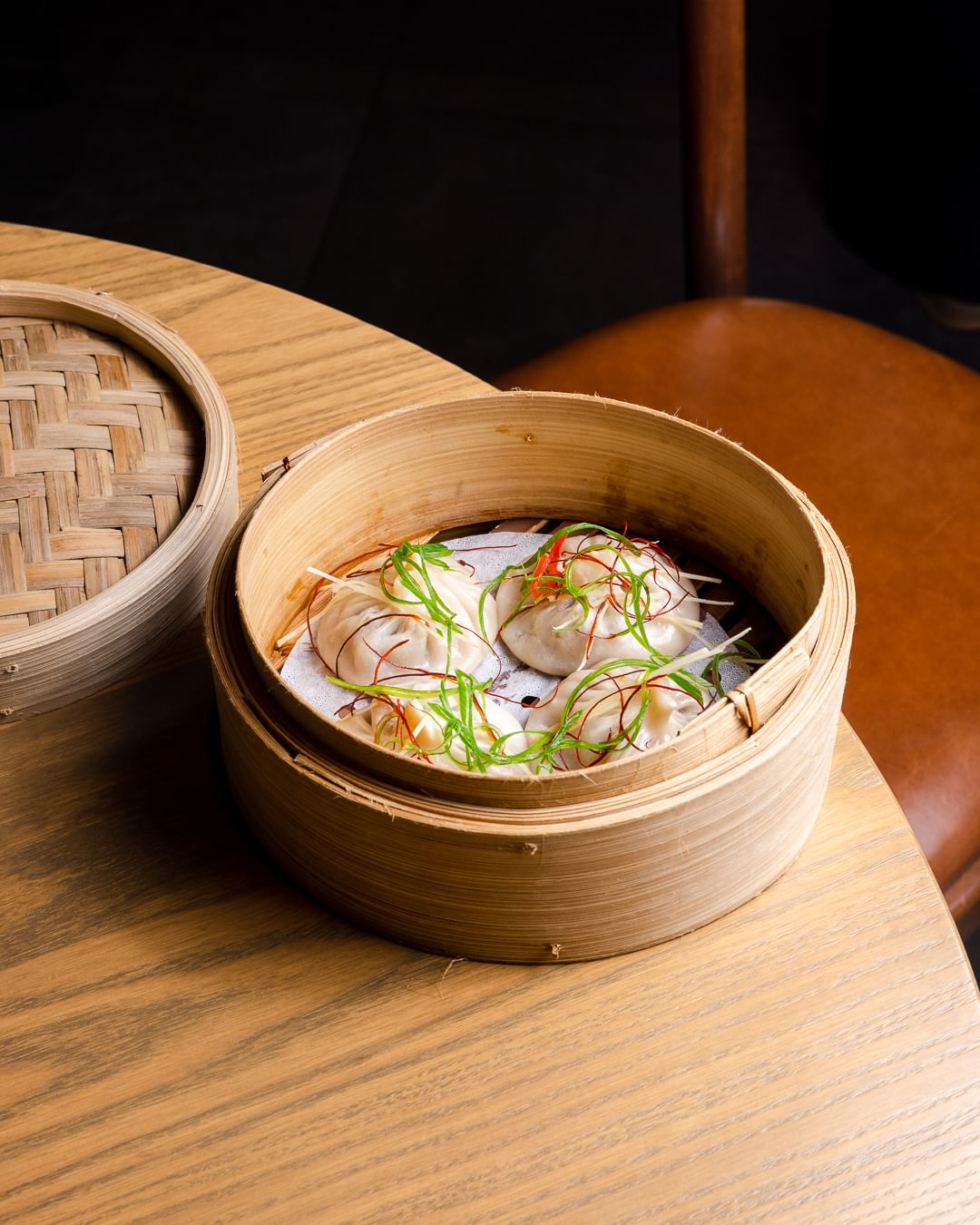 East restaurant’s lotus root xiao long bao. Photo / @Easteatsnz