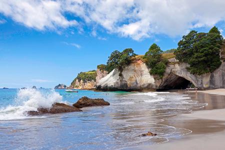 The Cathedral Cove in Coromandel Peninsula. Photo / Supplied
