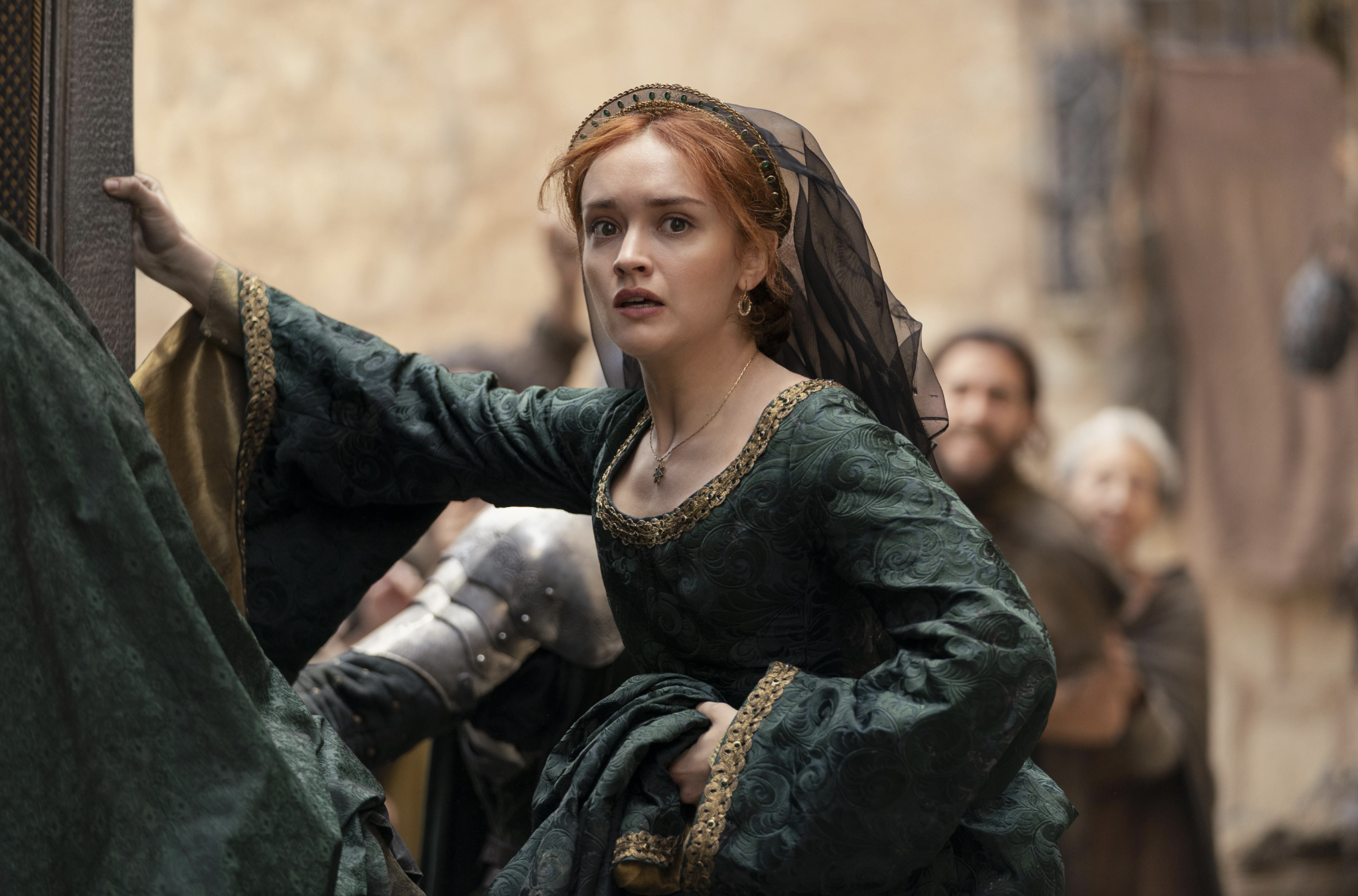 Olivia Cooke as Alicent. Photo / HBO