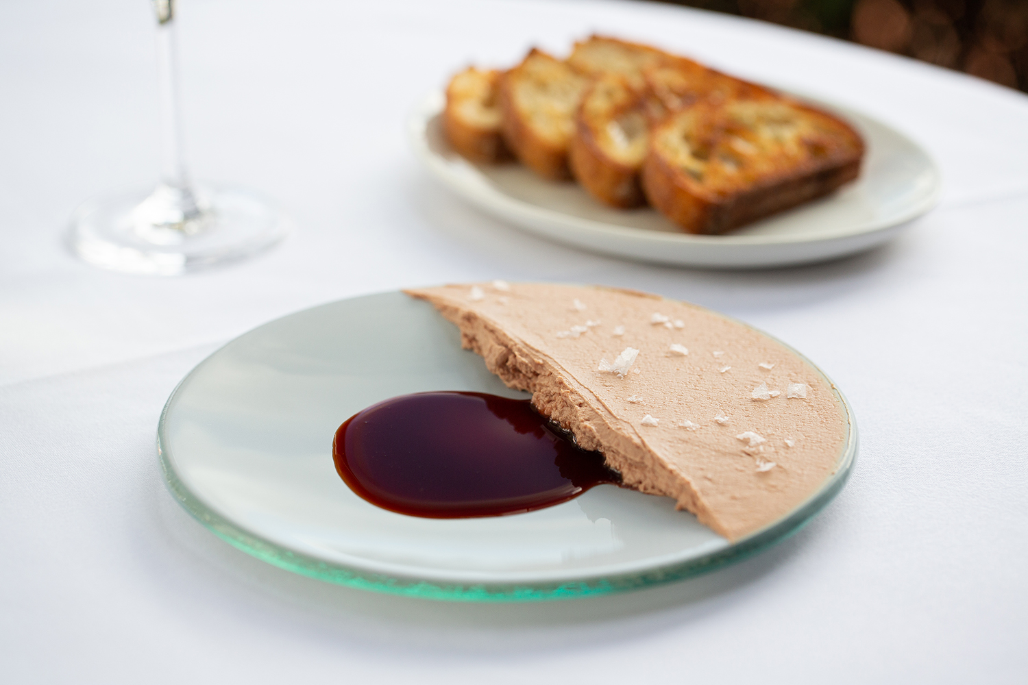 The chicken liver pate. Photo / Babiche Martens
