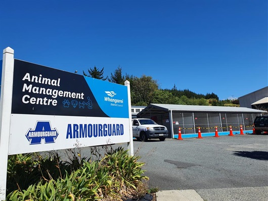 Whangārei District Council dog pound animal control building. Photo / supplied