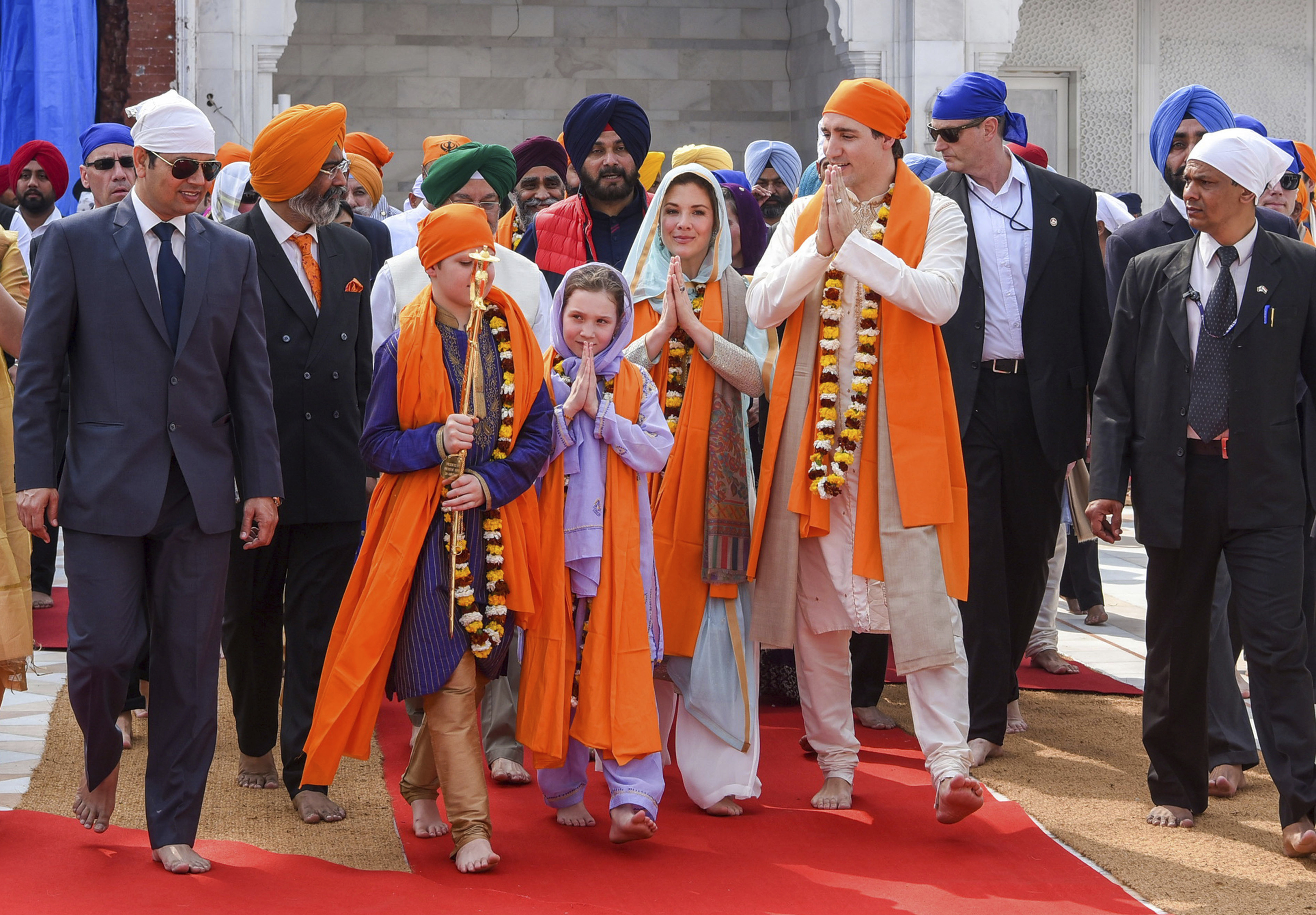Canadian PM Justin Trudeau ridiculed by Indians for his 'fake, tacky and  annoying' wardrobe - NZ Herald