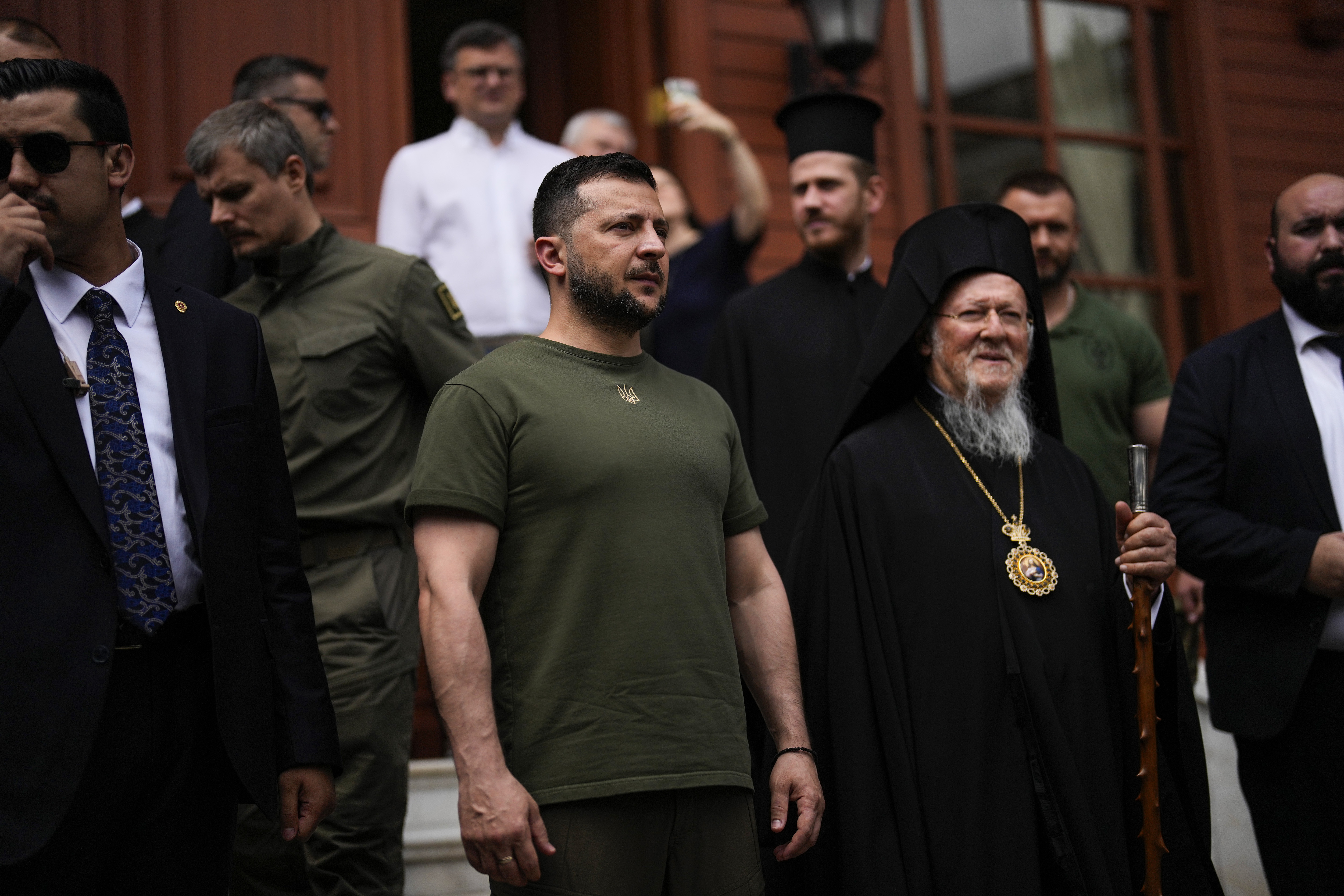 A US think tank says Ukrainian President Volodymyr Zelensky's forces launched “a significant mechanised counteroffensive operation” in western Zaporizhzhia on Wednesday. Photo / AP