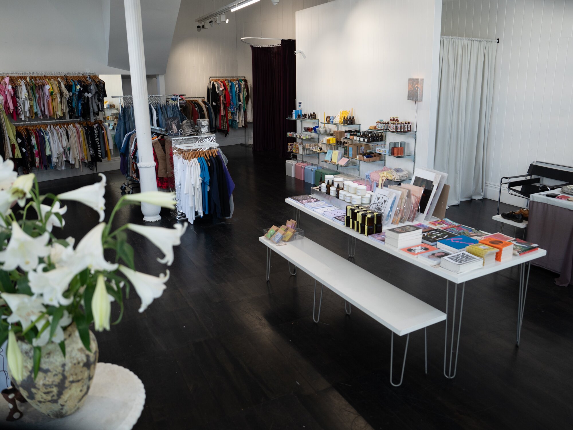Crushes retails a mix of second-hand, vintage and NZ-made pieces. Photo / Anna Heath
