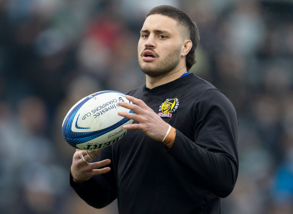 Exeter Chiefs' Ethan Roots has been named in the England squad. Photo / Getty