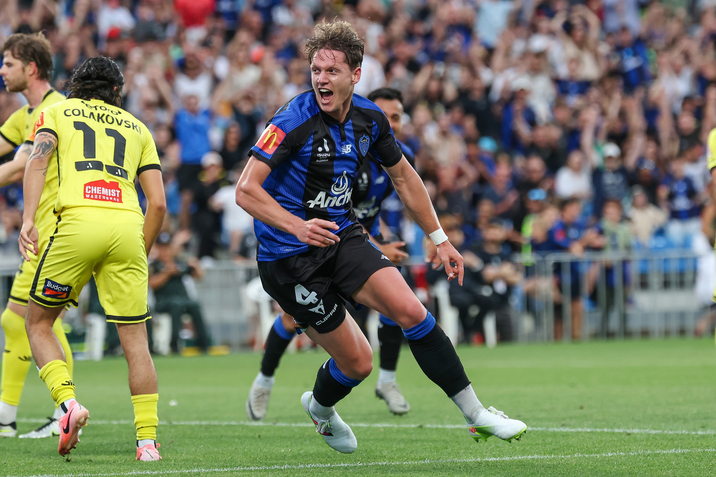 Auckland FC's injured star Nando Pijnaker will get a chance to prove he's fit on Friday. Photo / Photosport