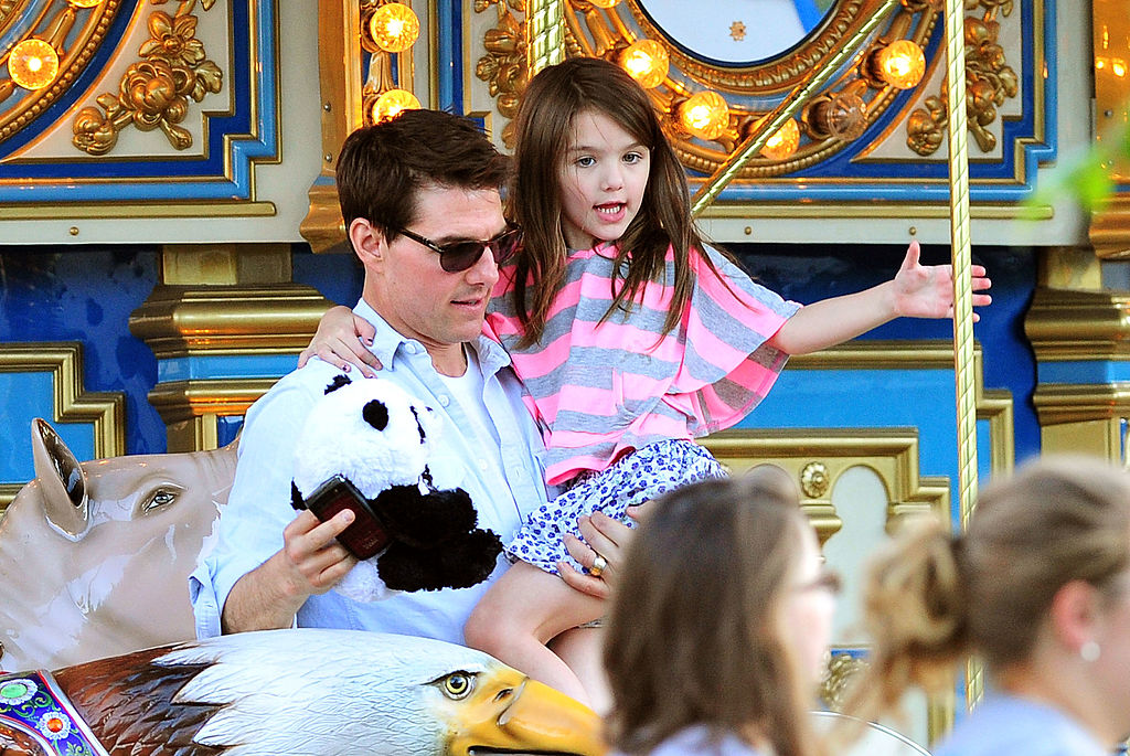 Tom Cruise with daughter Suri in 2011. She is now 18 and is said to have no interest in reconnecting with her father. Photo / Getty Images
