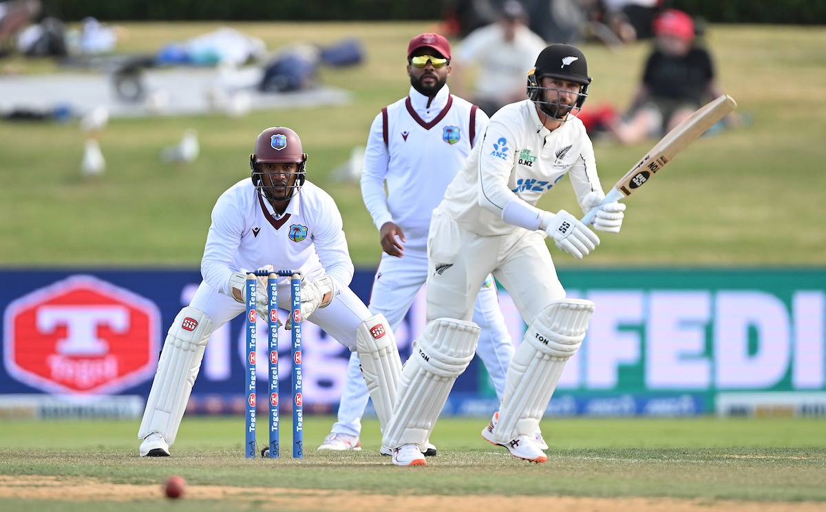 Devon Conway made an unbeaten 178 on day one of the third test against the West Indies. Photo / Photosport