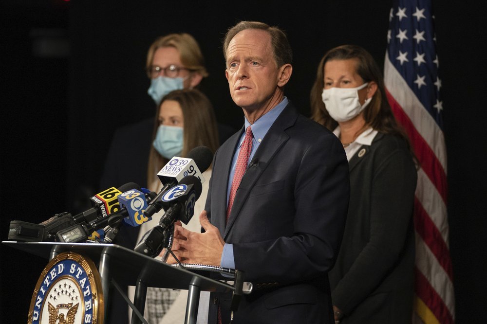 Senator Pat Toomey disagrees with the President, saying there is no evidence of widespread fraud. Photo / AP